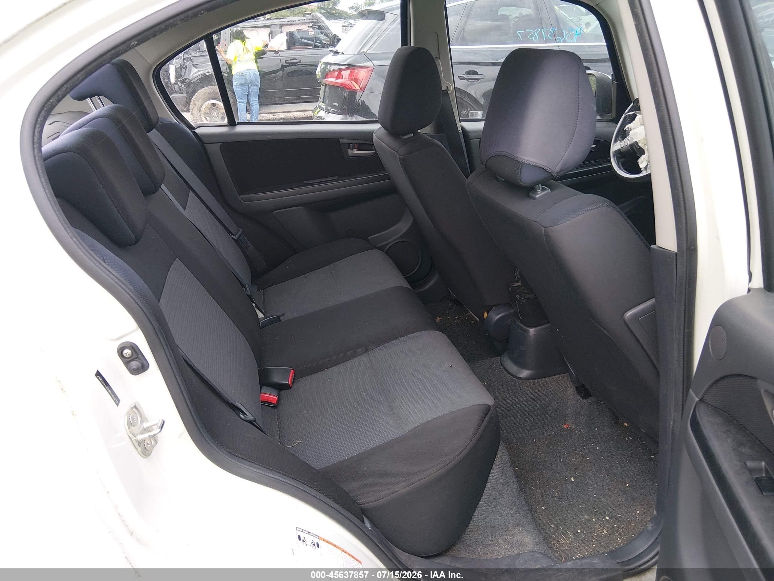 2008 Suzuki Sx4 Sport Convenience/sport Road Trip Edition Touring 2 Белый vin: JS2YC415485104572