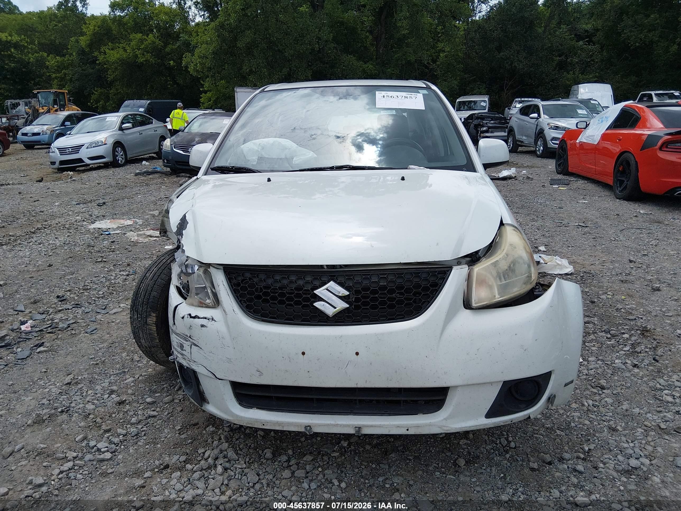 2008 Suzuki Sx4 Sport Convenience/sport Road Trip Edition Touring 2 Белый vin: JS2YC415485104572