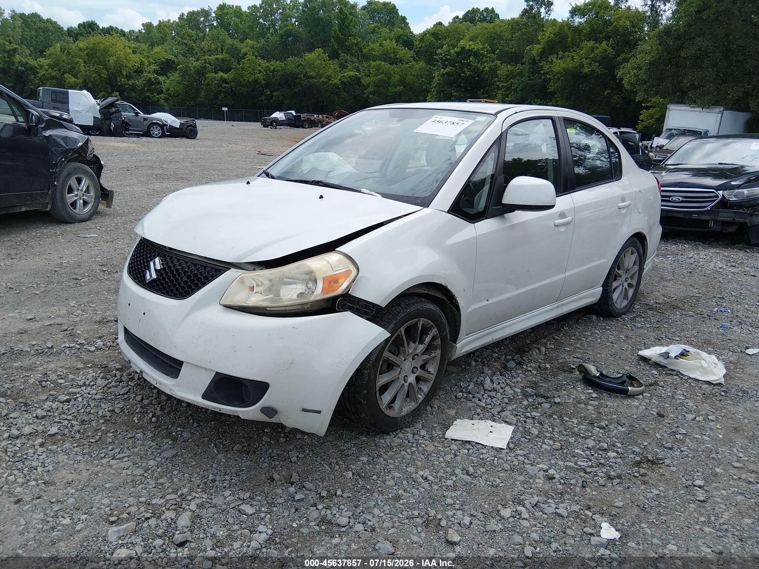 2008 Suzuki Sx4 Sport Convenience/sport Road Trip Edition Touring 2 Белый vin: JS2YC415485104572