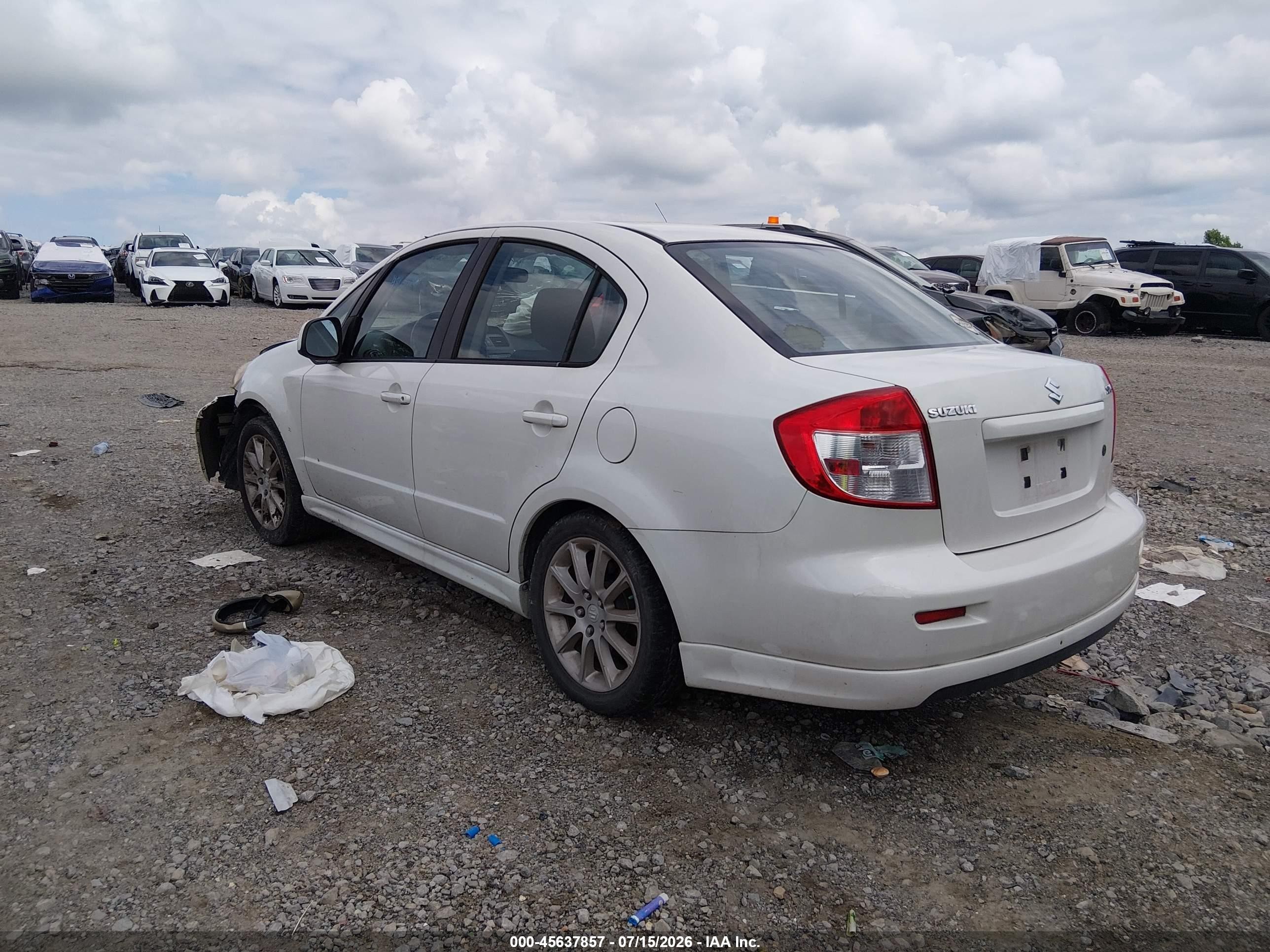 2008 Suzuki Sx4 Sport Convenience/sport Road Trip Edition Touring 2 Белый vin: JS2YC415485104572