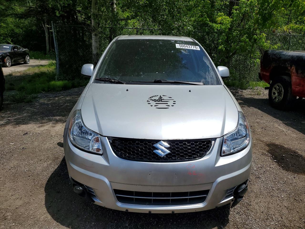 2008 Suzuki Sx4 Convenience Silver vin: JS2YC415985109427