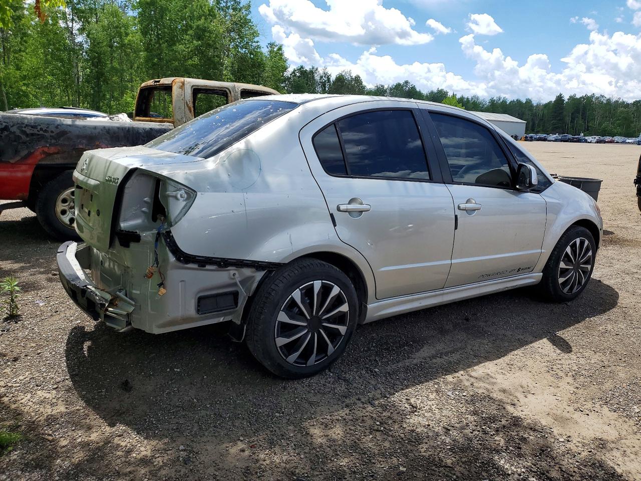 2008 Suzuki Sx4 Convenience Silver vin: JS2YC415985109427
