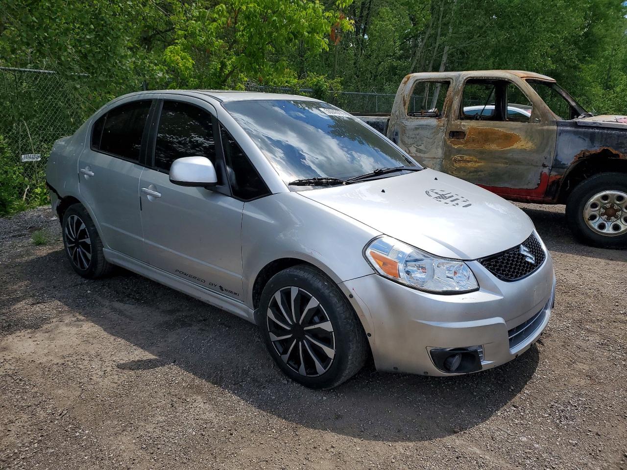 2008 Suzuki Sx4 Convenience Silver vin: JS2YC415985109427