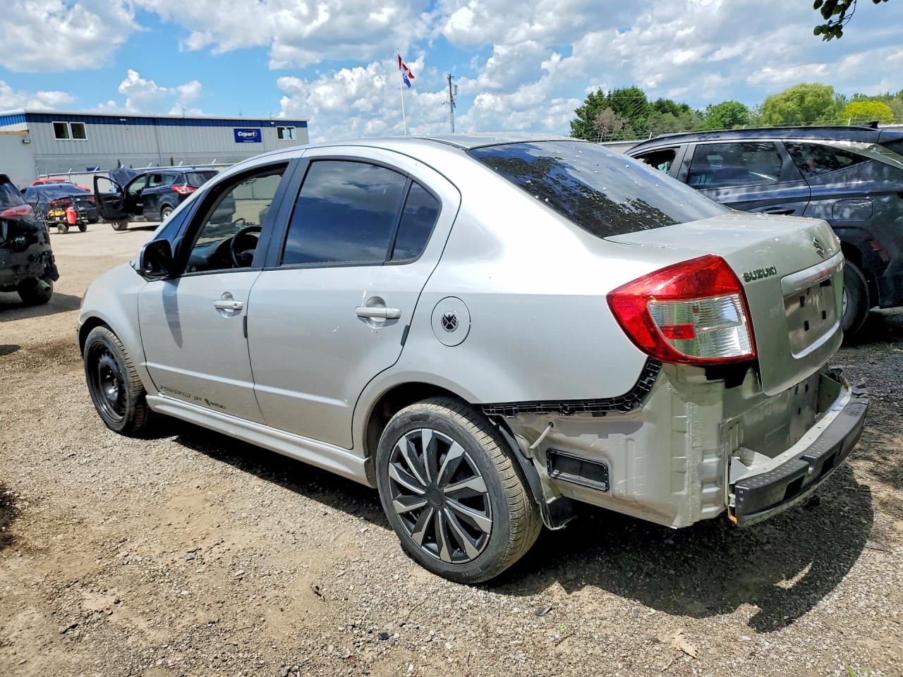 2008 Suzuki Sx4 Convenience Silver vin: JS2YC415985109427