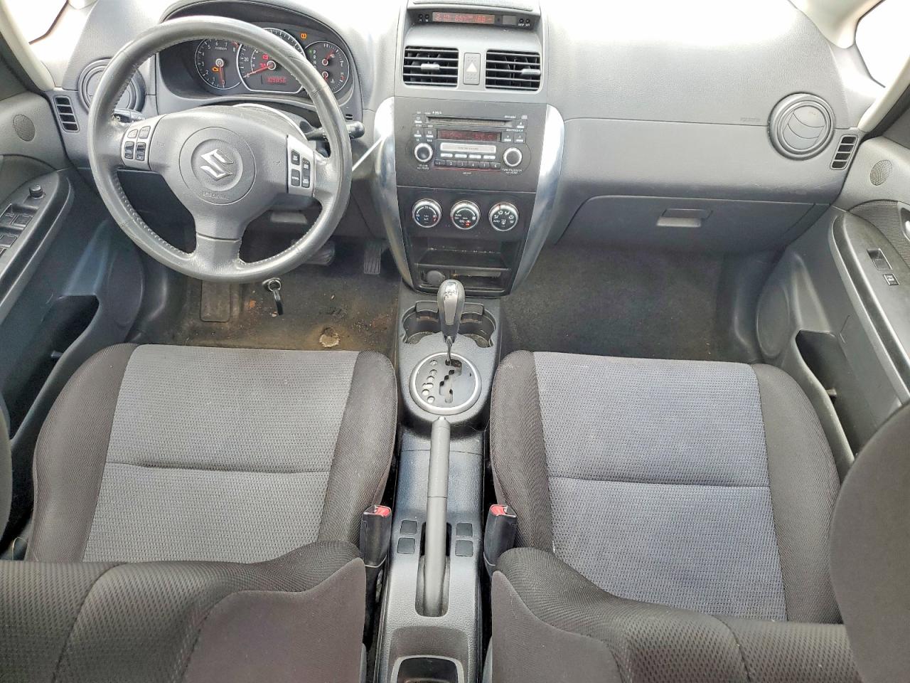 2008 Suzuki Sx4 Convenience Maroon vin: JS2YC415X85109758