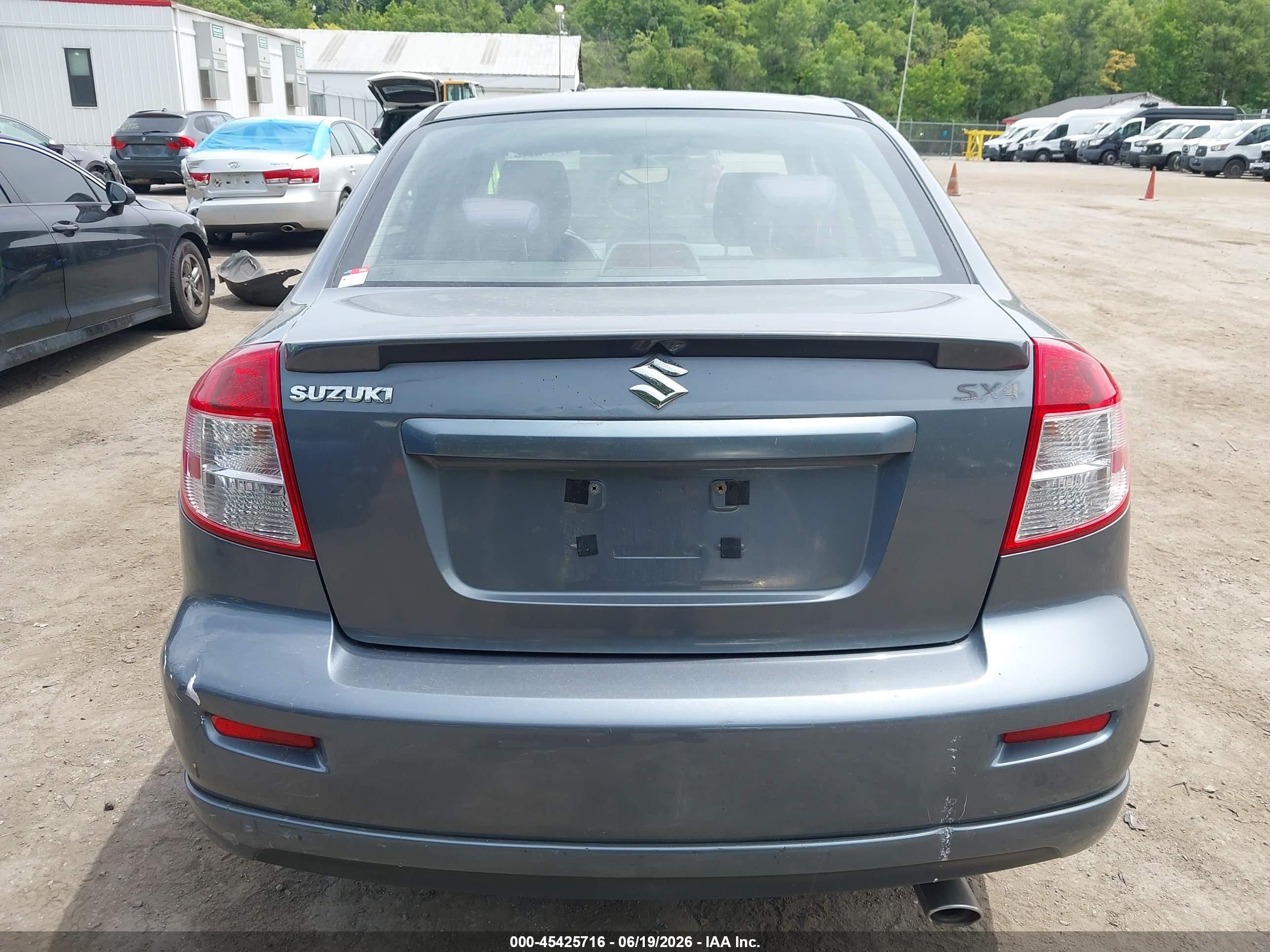 2008 Suzuki Sx4 Sport Touring 2 Gray vin: JS2YC417085100116