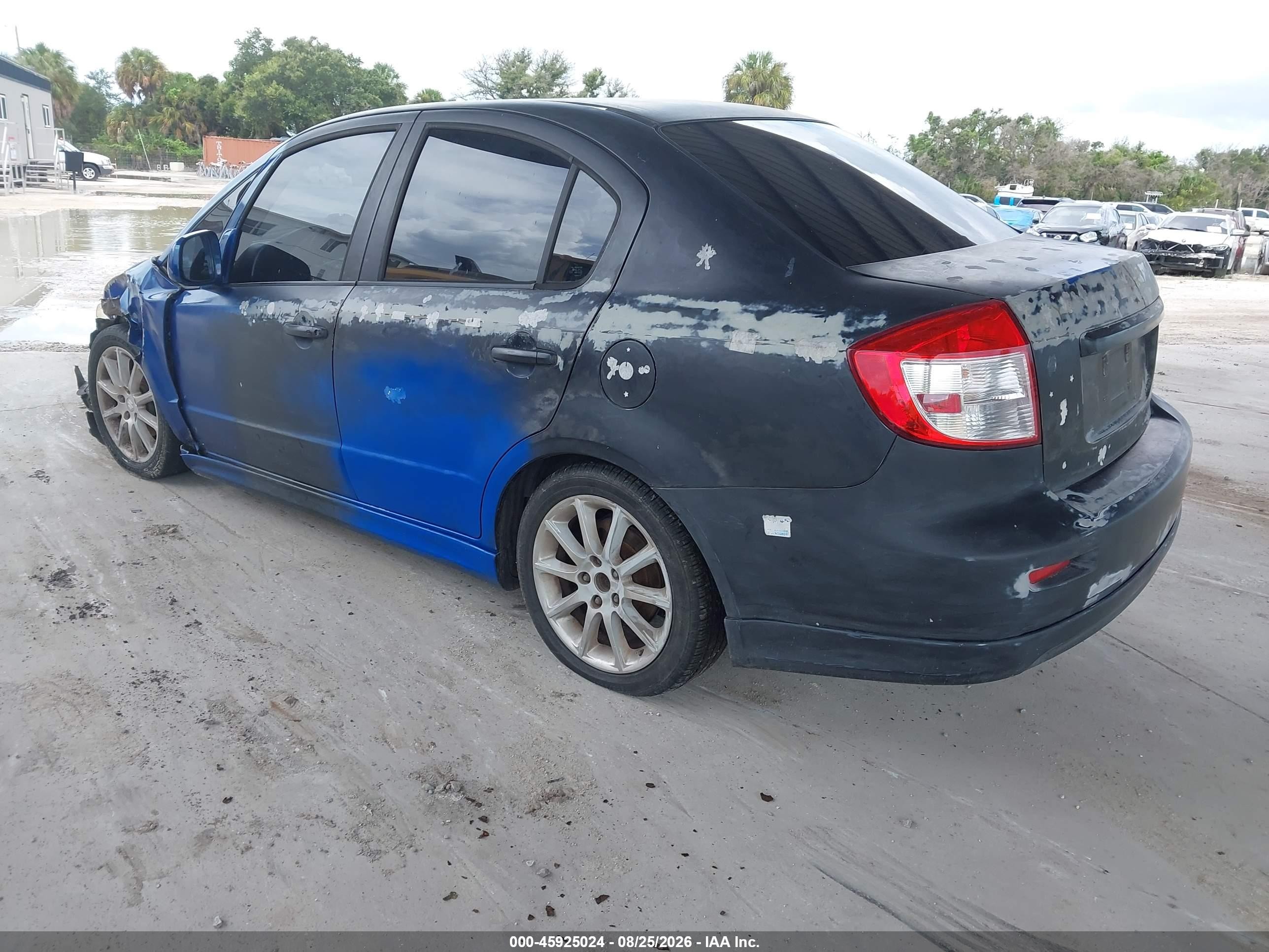 2009 Suzuki Sx4 Touring Blue vin: JS2YC417196201564
