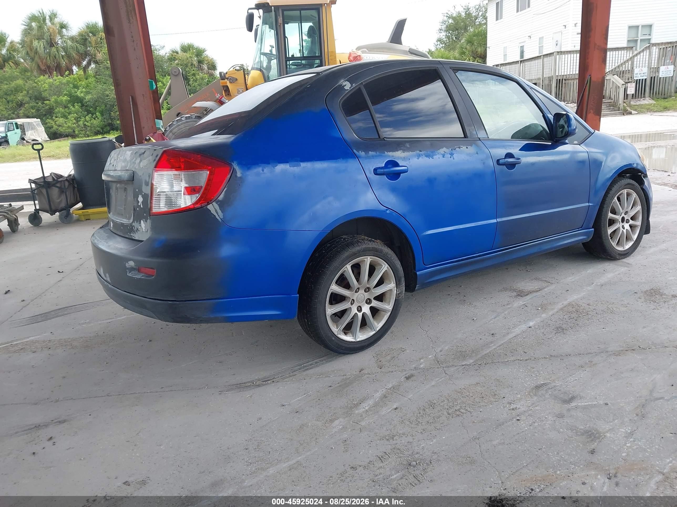 2009 Suzuki Sx4 Touring Blue vin: JS2YC417196201564
