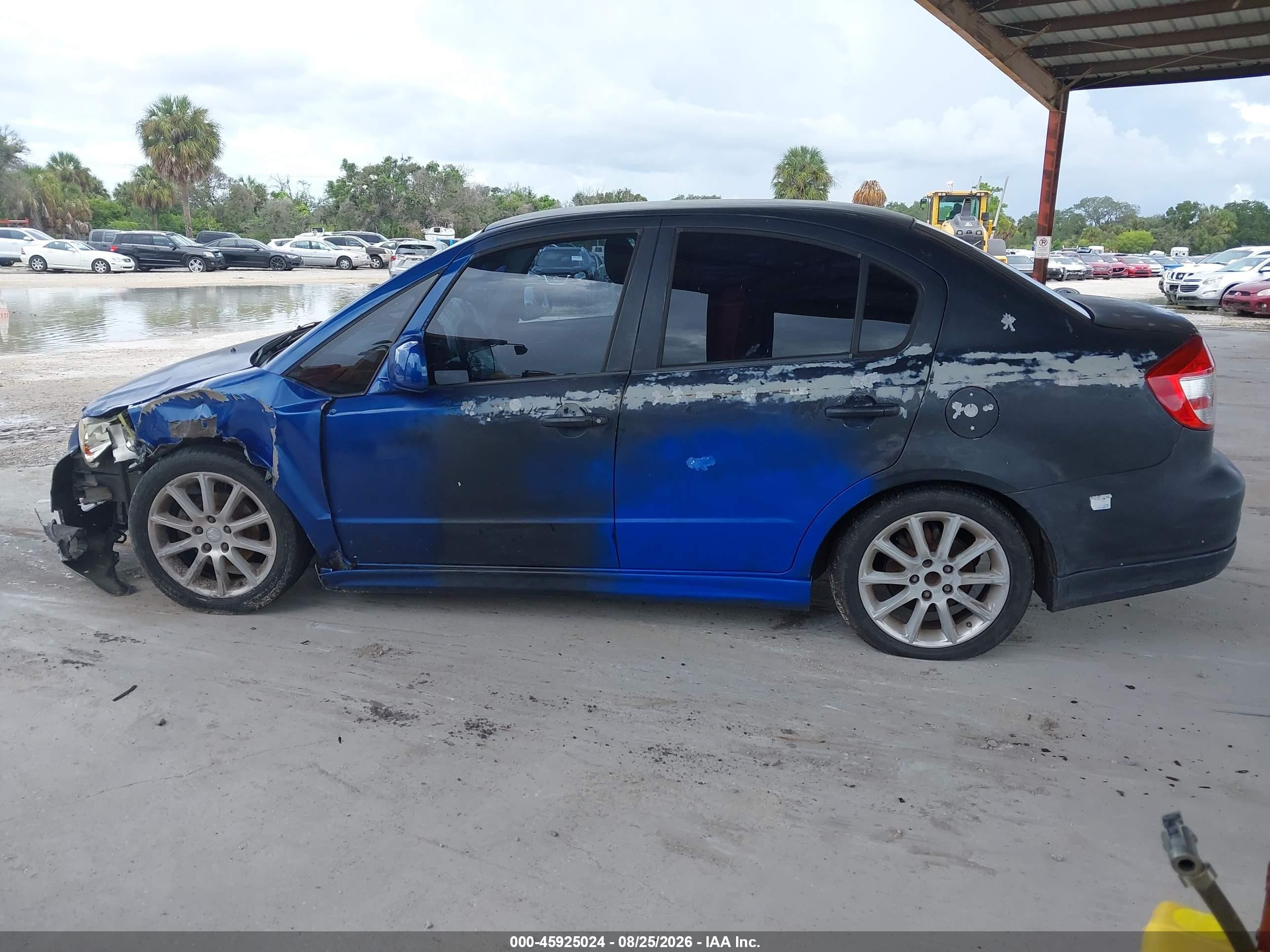 2009 Suzuki Sx4 Touring Blue vin: JS2YC417196201564