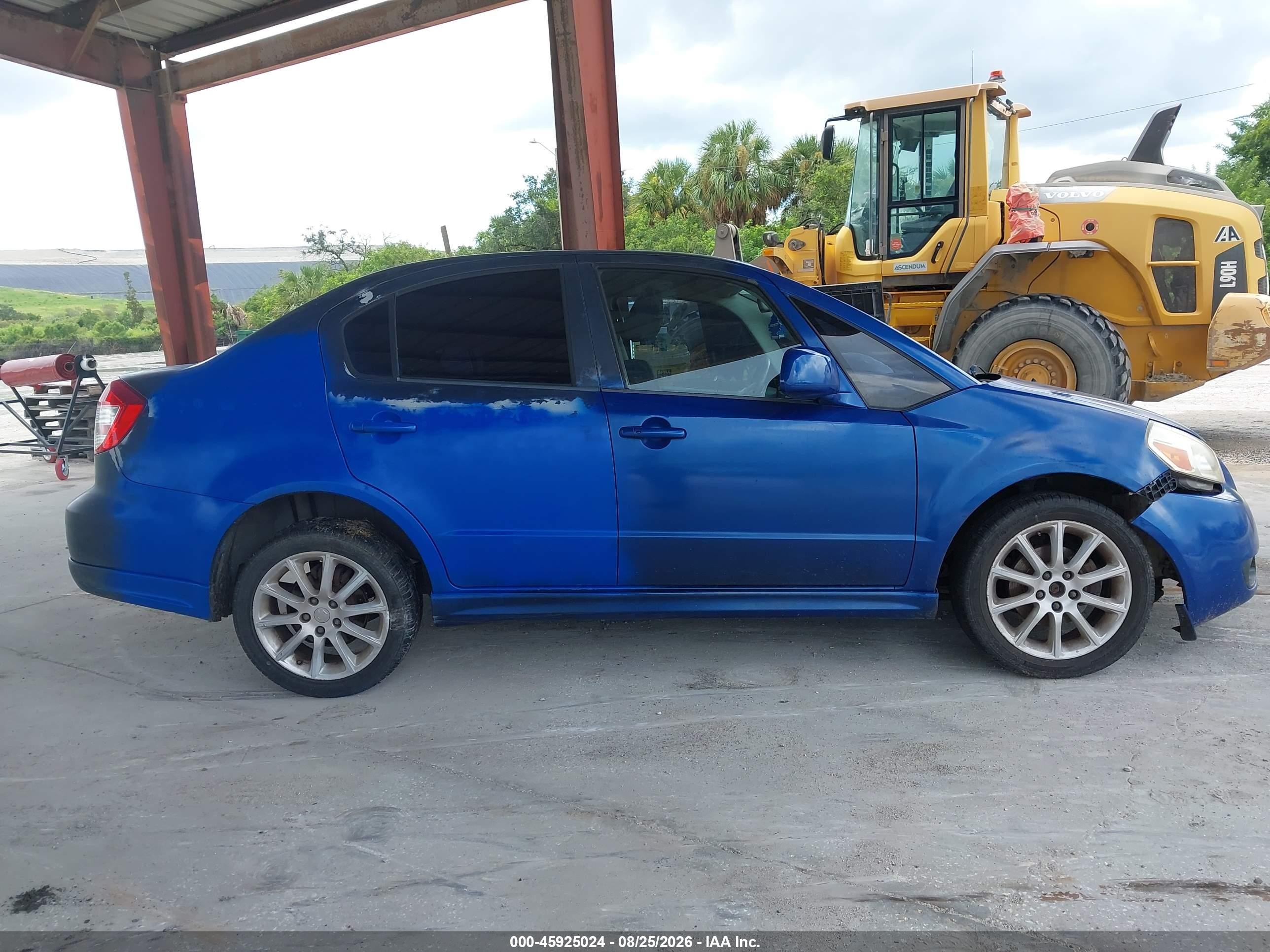 2009 Suzuki Sx4 Touring Blue vin: JS2YC417196201564