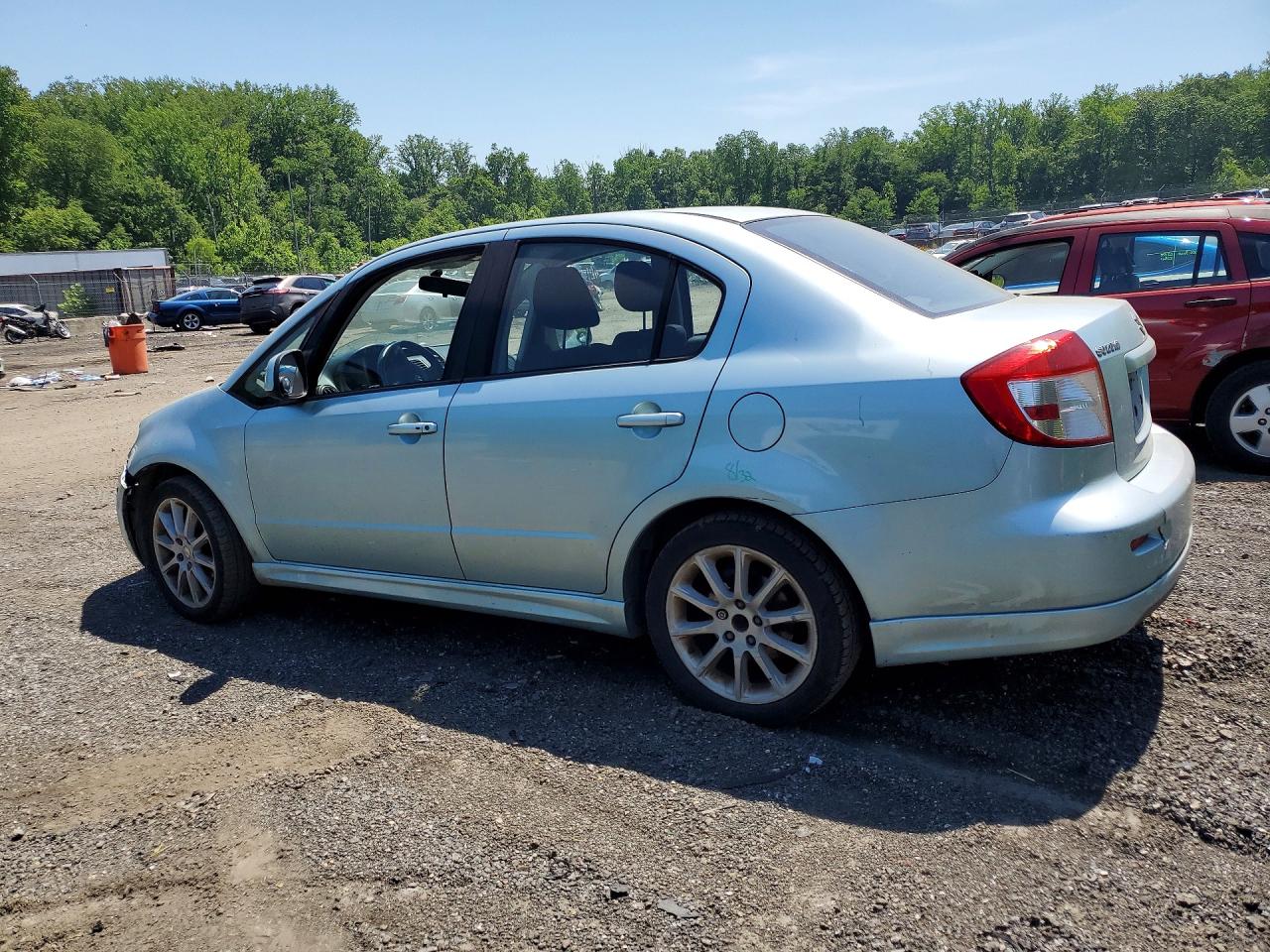 2009 Suzuki Sx4 Touring Blue vin: JS2YC417596200465