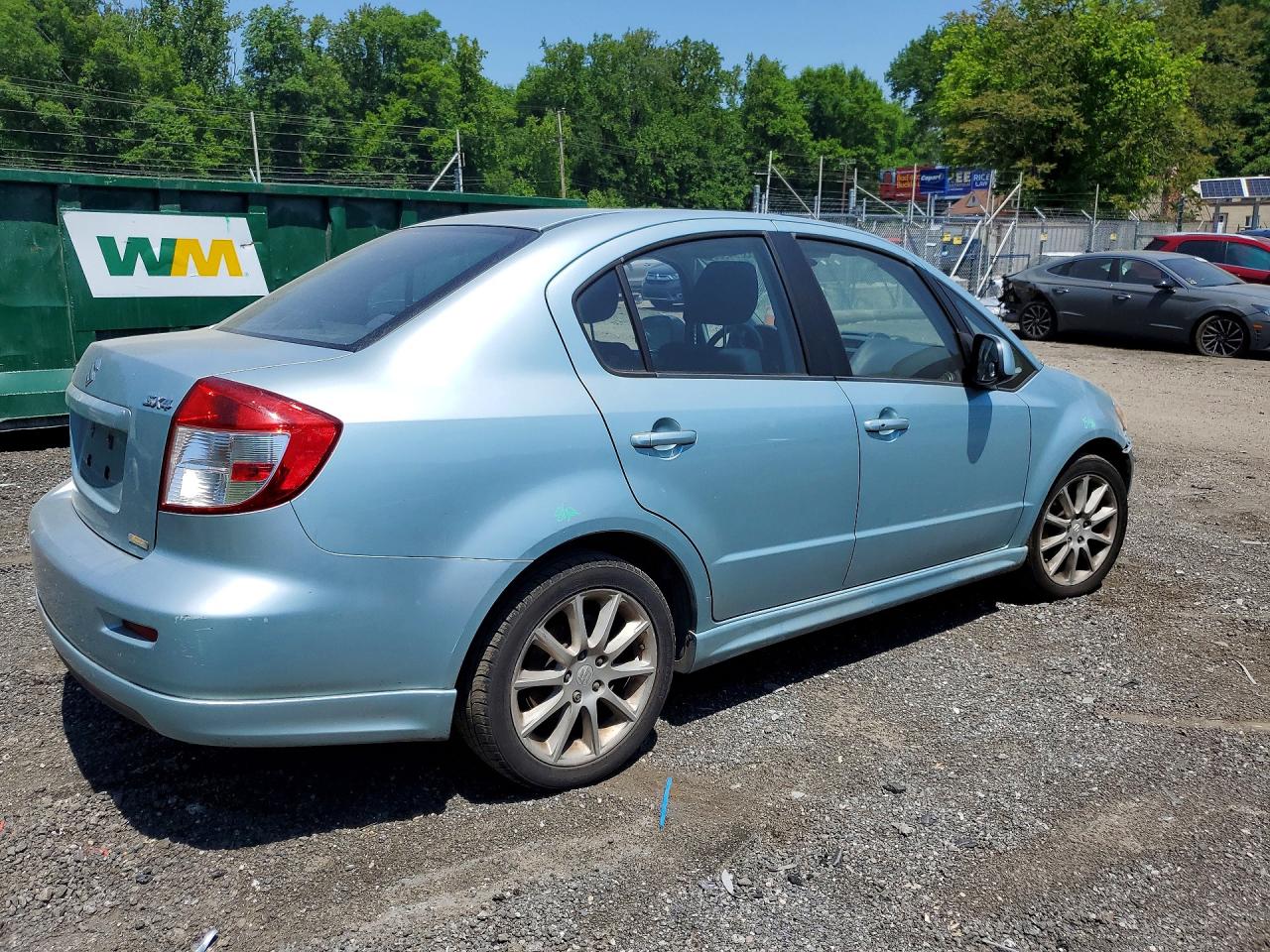 2009 Suzuki Sx4 Touring Blue vin: JS2YC417596200465