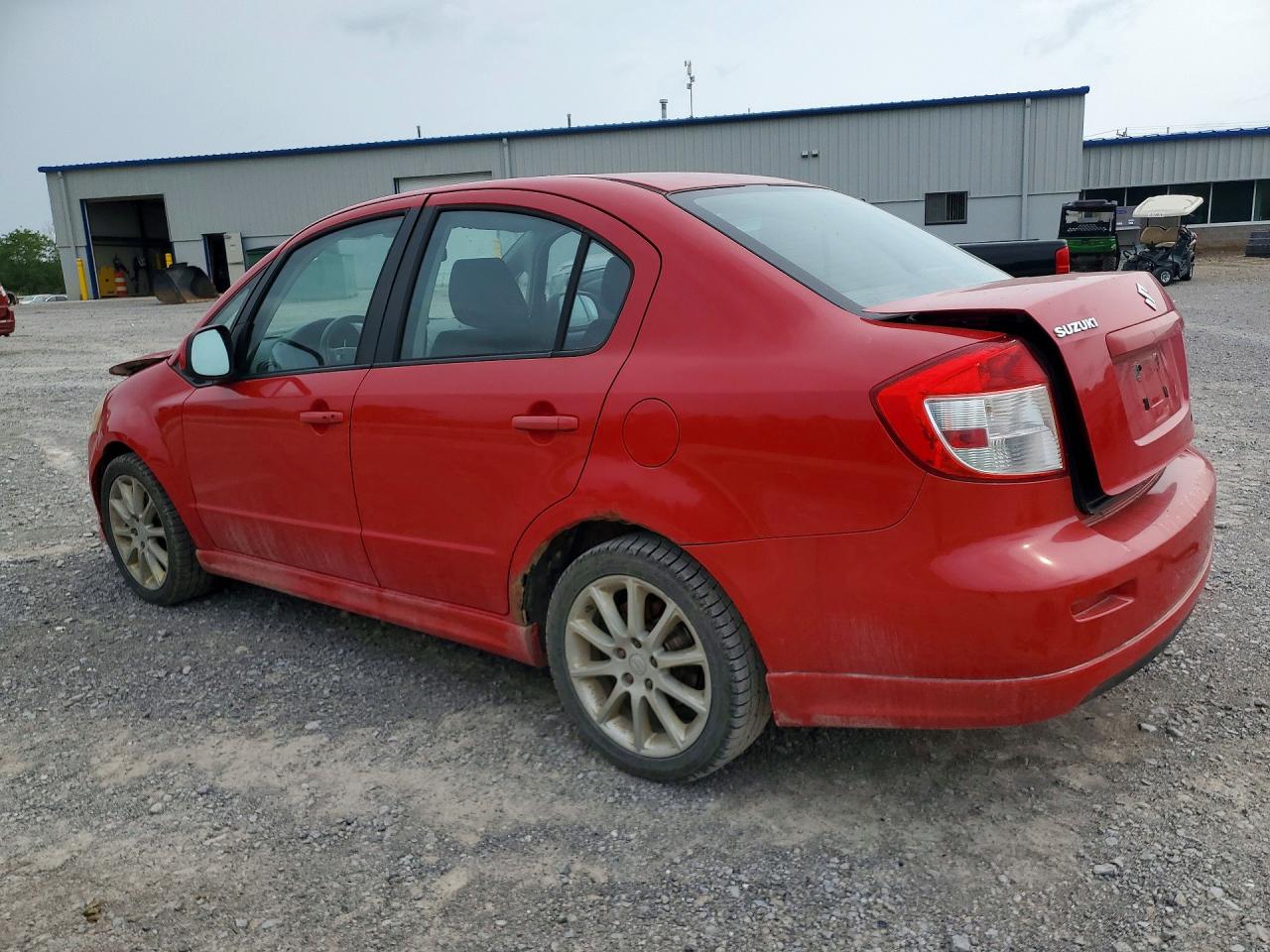 2009 Suzuki Sx4 Touring Red vin: JS2YC417X96201451