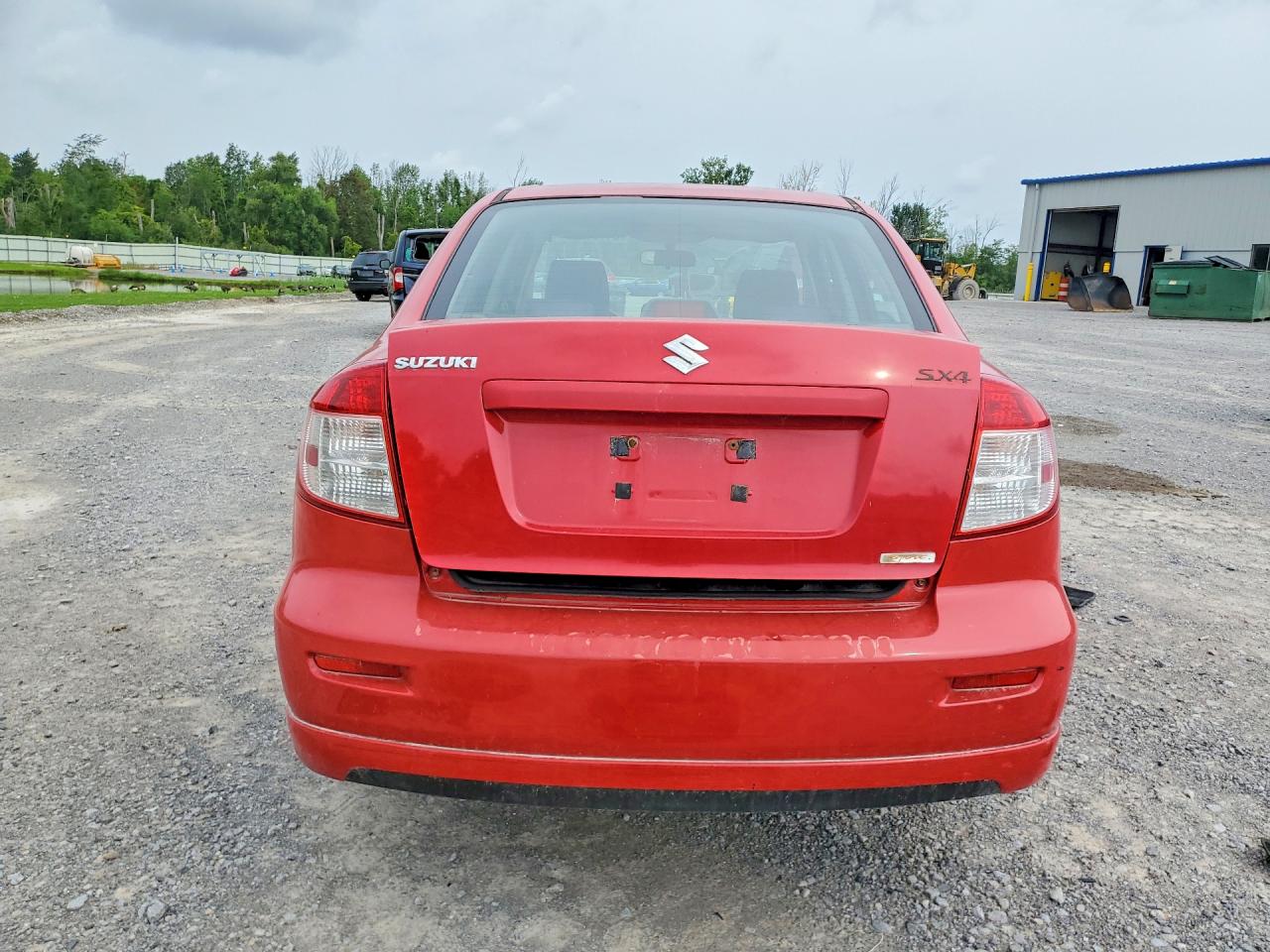 2009 Suzuki Sx4 Touring Red vin: JS2YC417X96201451