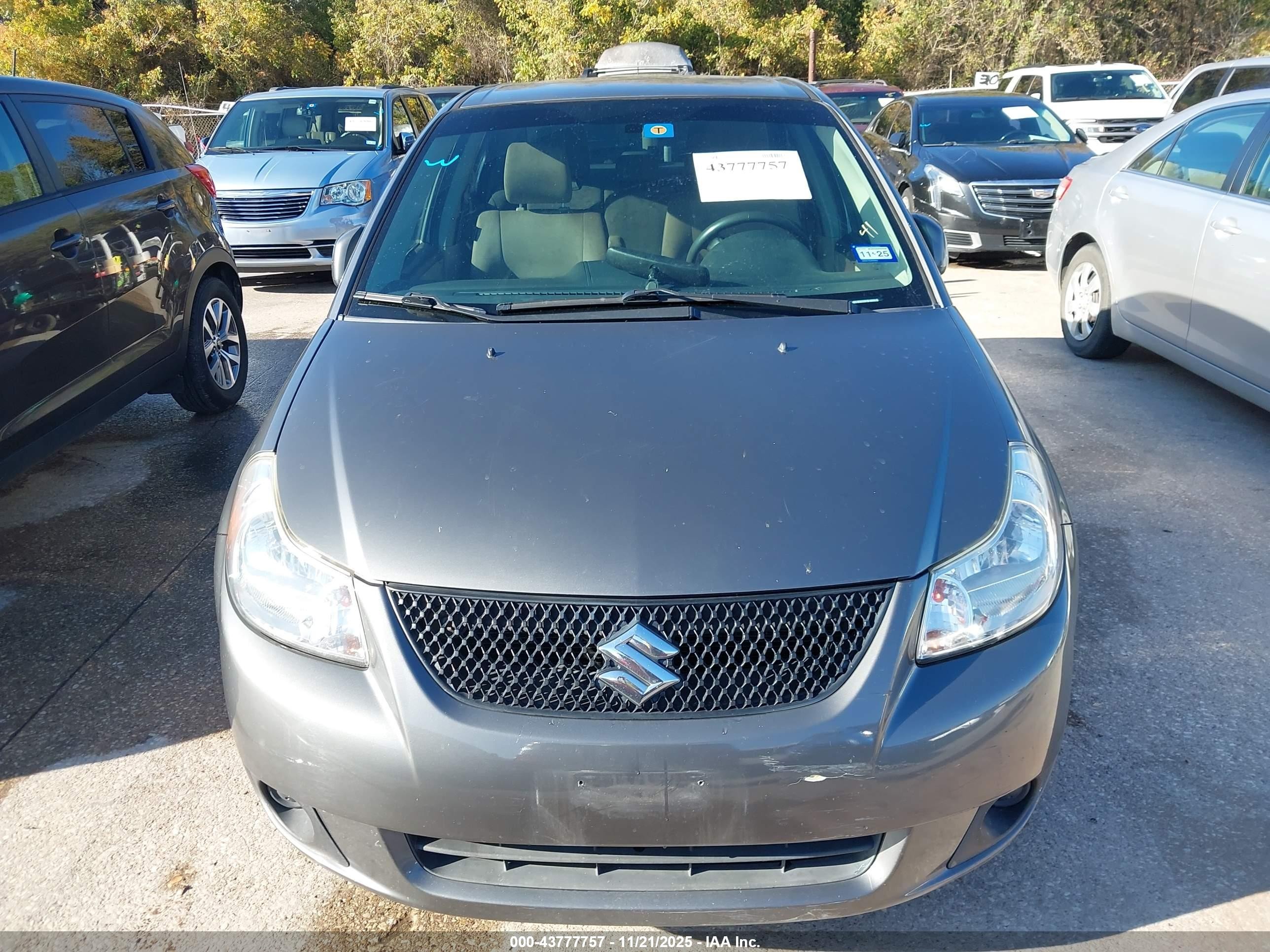 2011 Suzuki Sx4 Le/le Anniversary Edition Gray vin: JS2YC5A21B6303589