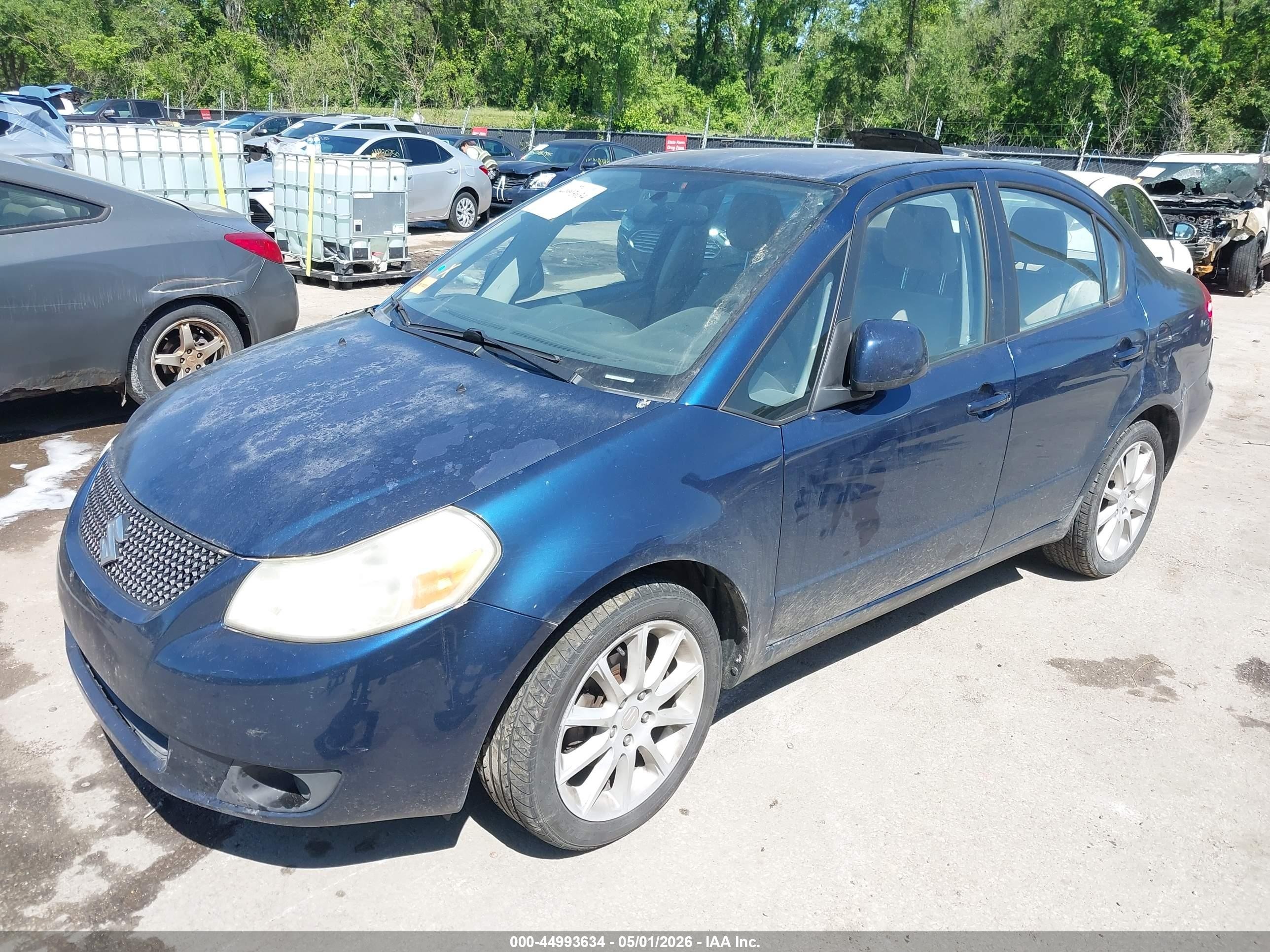 2011 Suzuki Sx4 Le/le Anniversary Edition Синий vin: JS2YC5A21B6304550