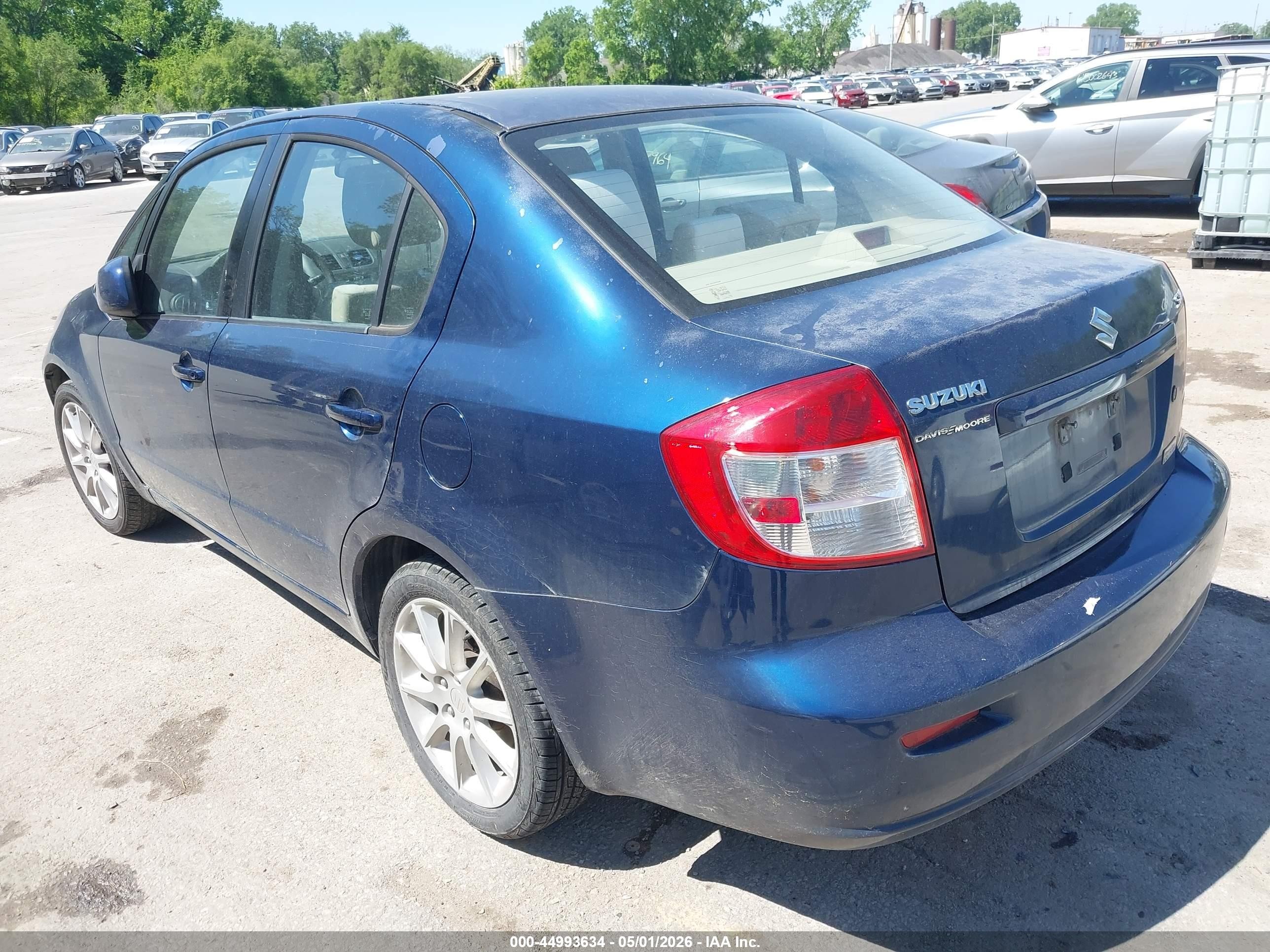 2011 Suzuki Sx4 Le/le Anniversary Edition Синий vin: JS2YC5A21B6304550