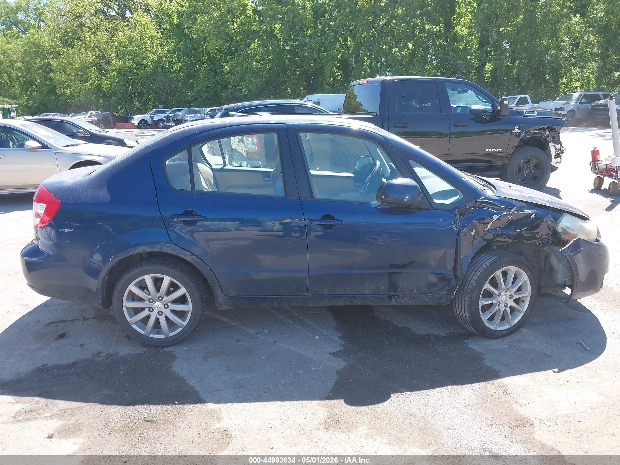 2011 Suzuki Sx4 Le/le Anniversary Edition Синий vin: JS2YC5A21B6304550