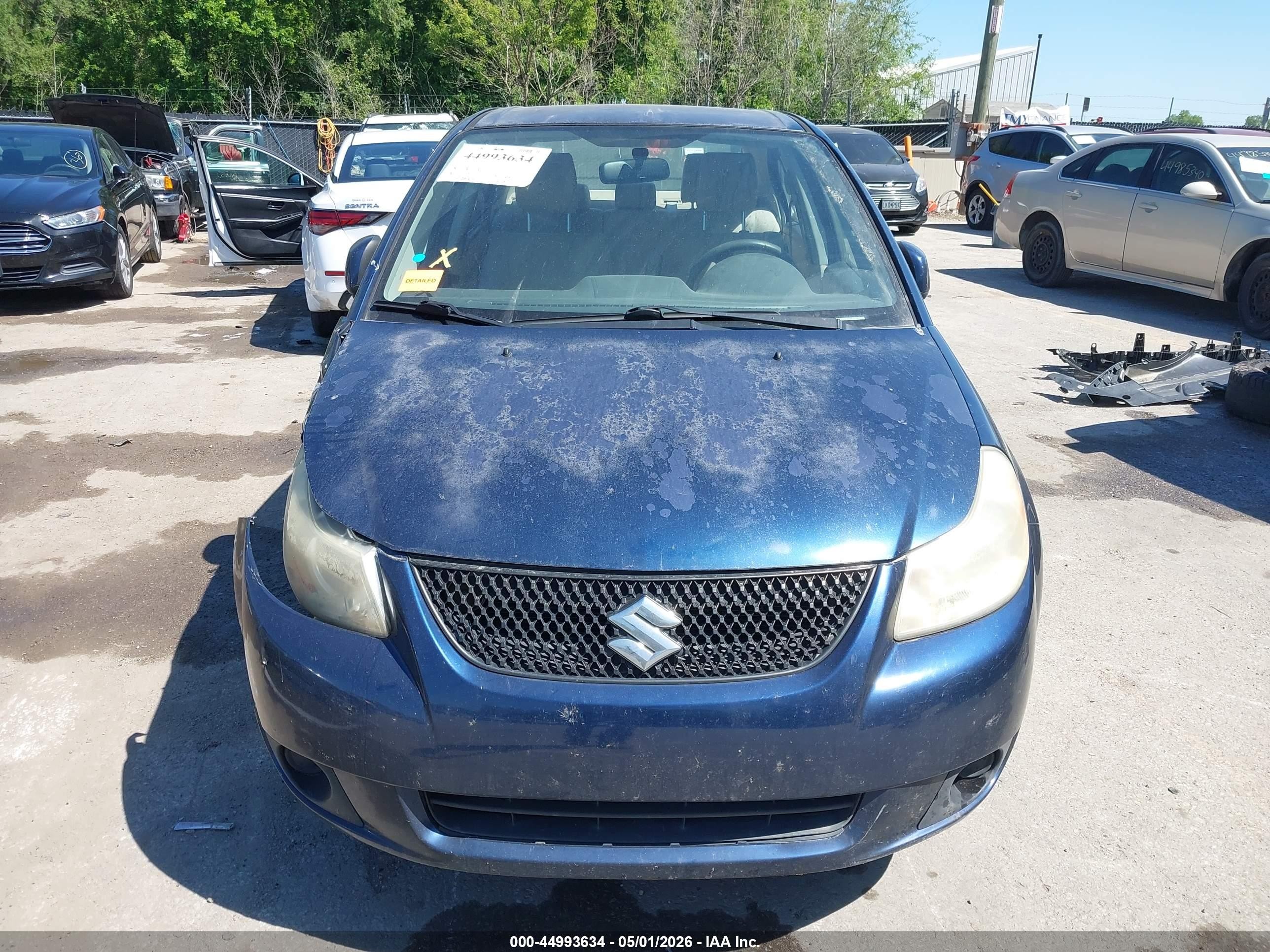 2011 Suzuki Sx4 Le/le Anniversary Edition Синий vin: JS2YC5A21B6304550