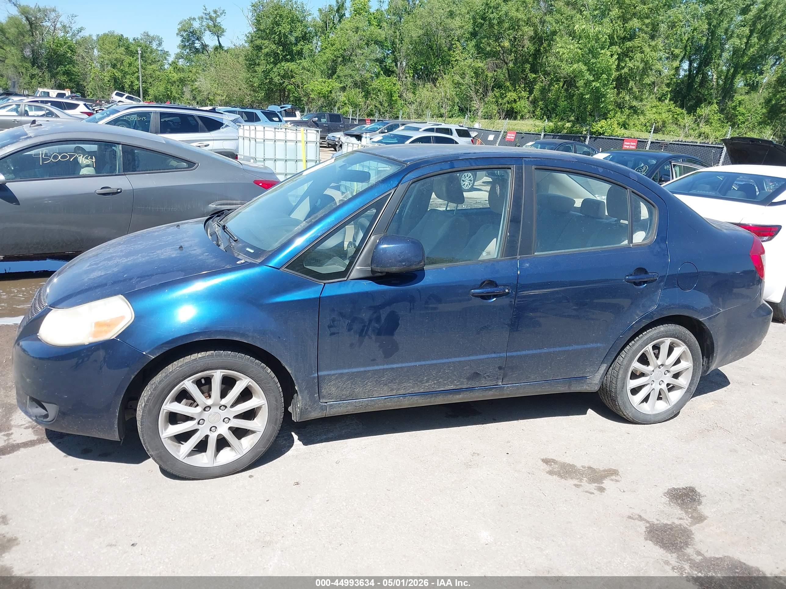 2011 Suzuki Sx4 Le/le Anniversary Edition Синий vin: JS2YC5A21B6304550