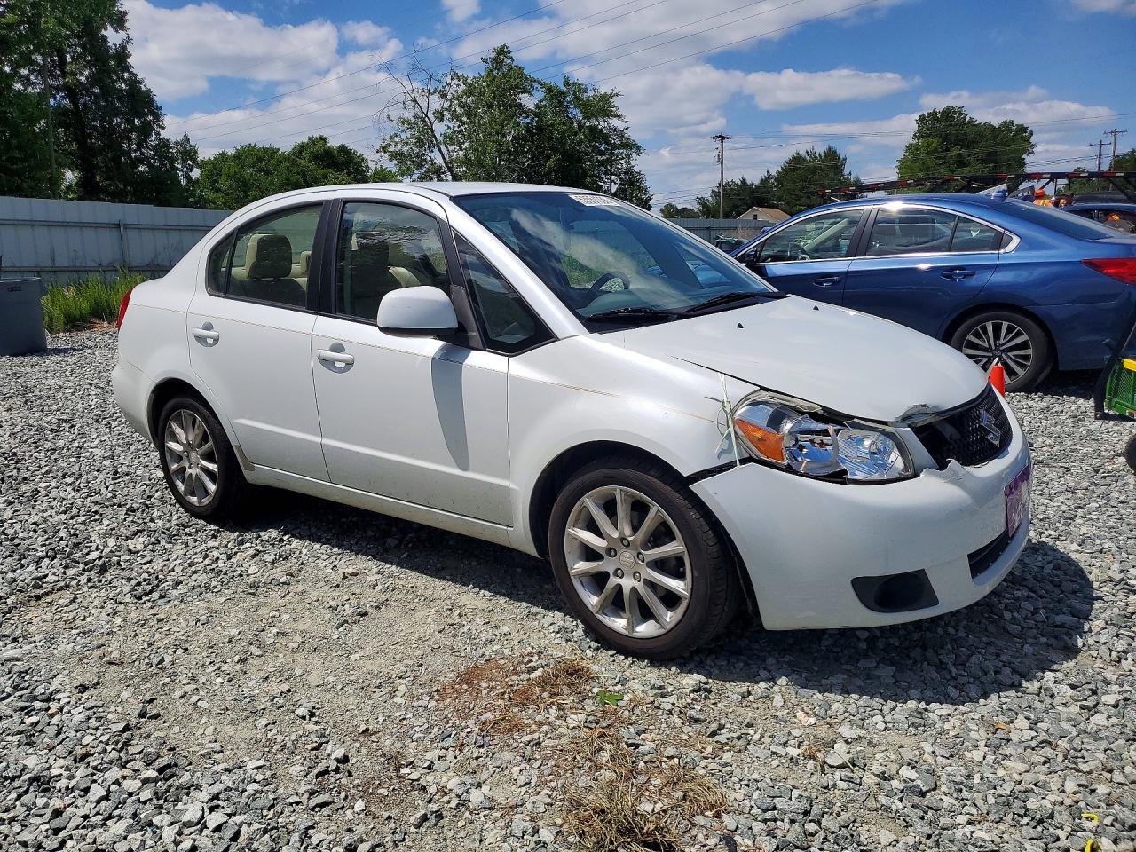 2011 Suzuki Sx4 Le White vin: JS2YC5A23B6304436
