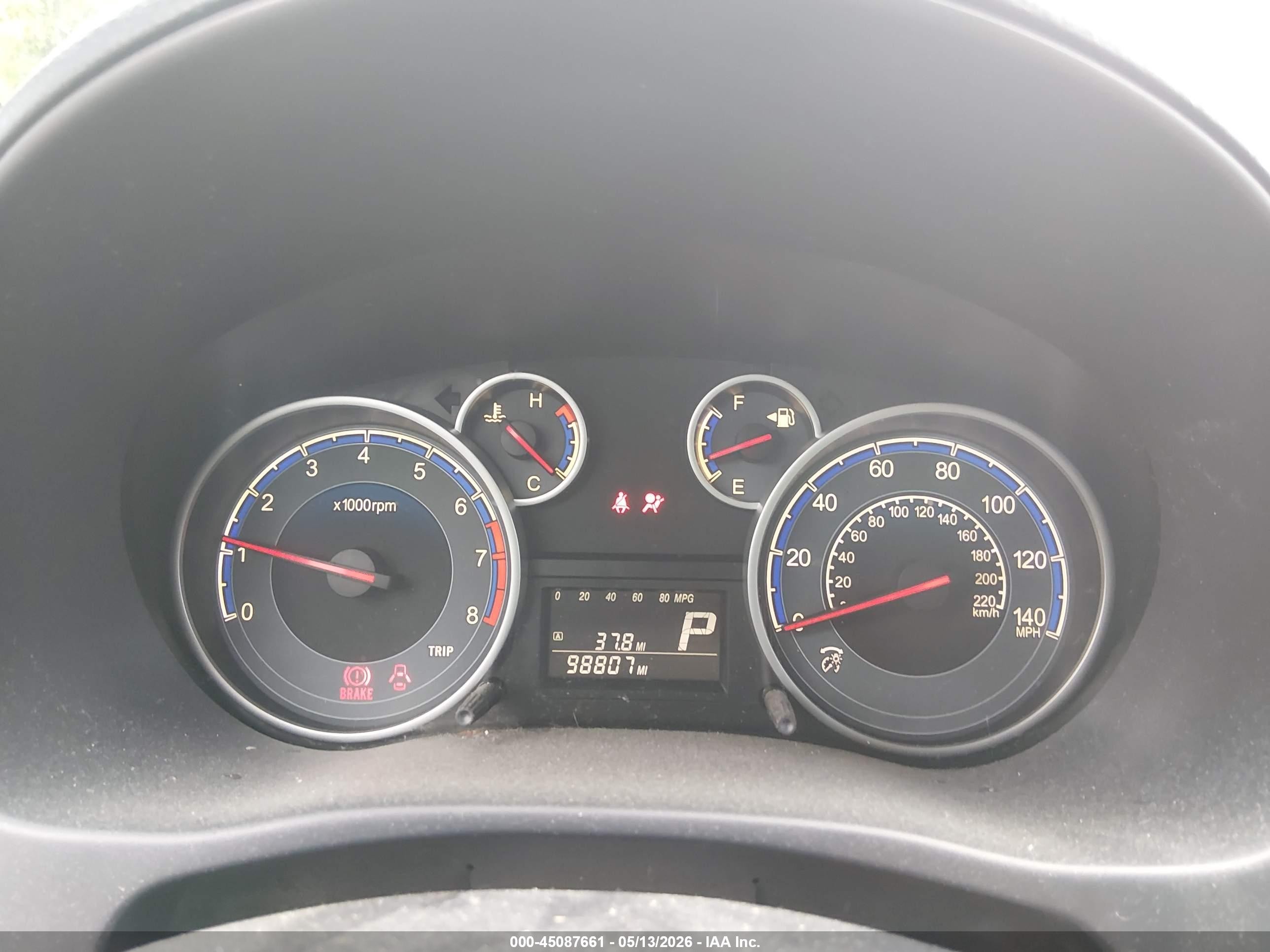 2011 Suzuki Sx4 Le/le Anniversary Edition Black vin: JS2YC5A27B6300695