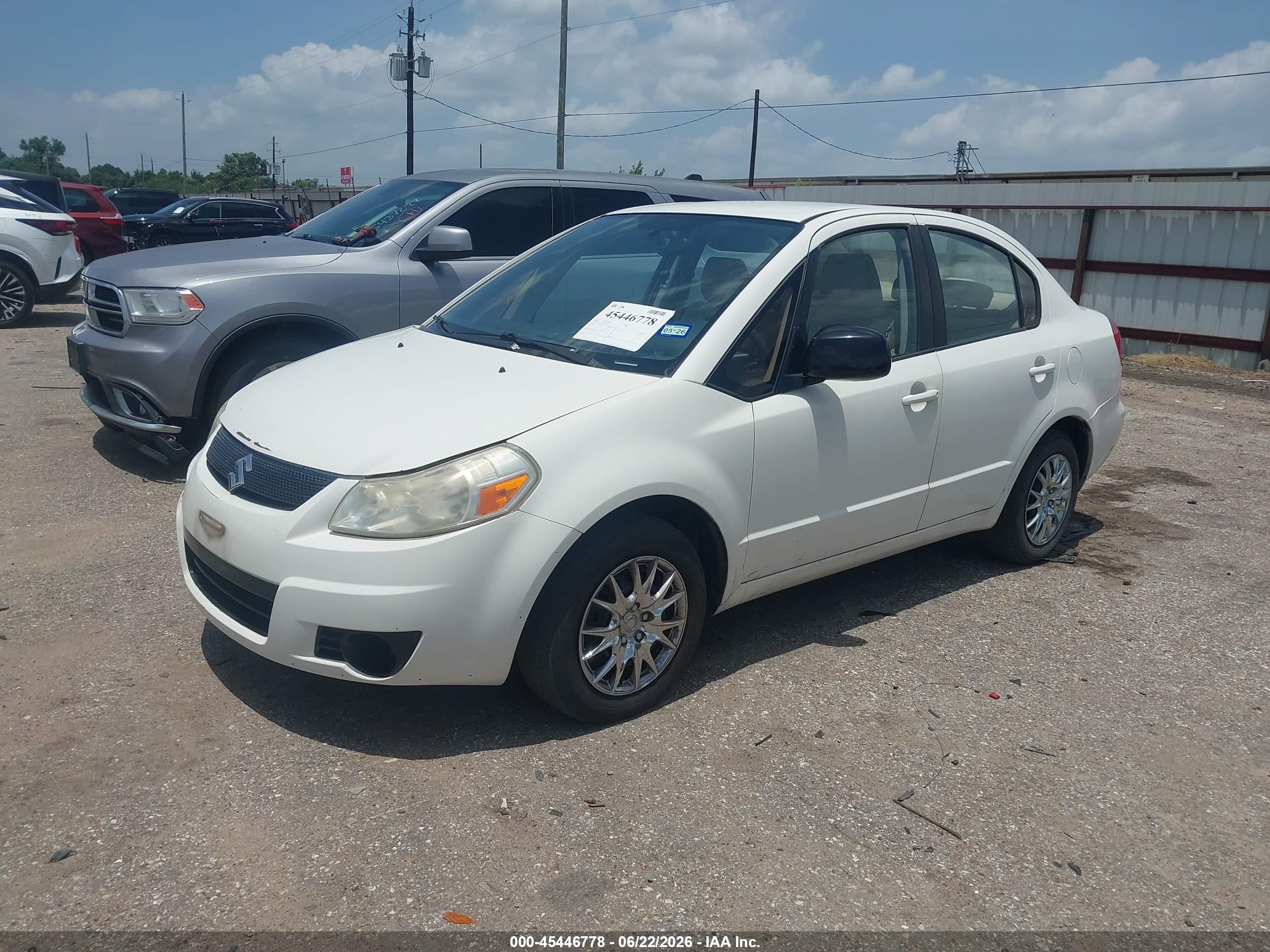 2011 Suzuki Sx4 Le/le Anniversary Edition White vin: JS2YC5A2XB6302330