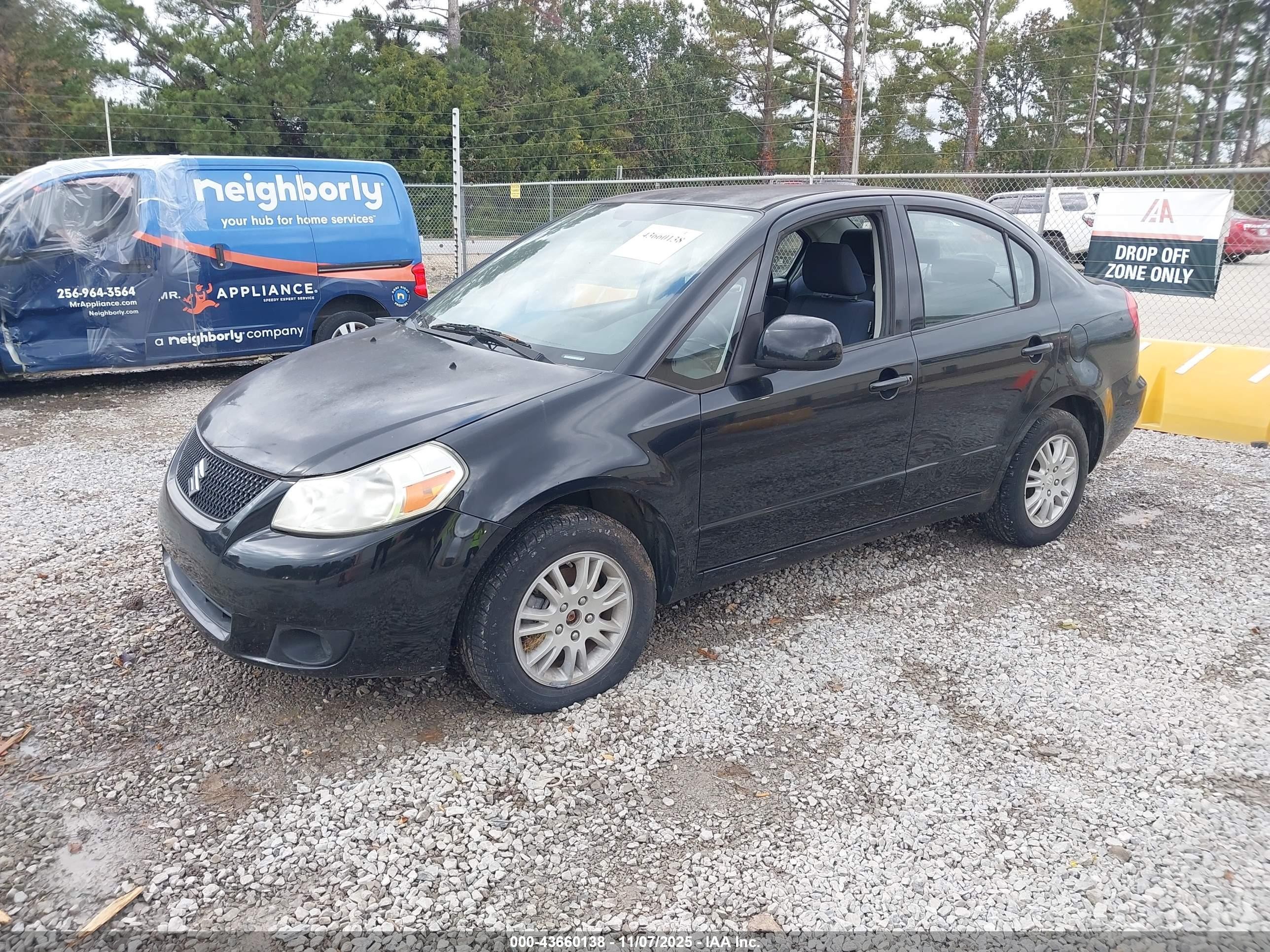 2013 Suzuki Sx4 Le/le Popular Black vin: JS2YC5A31D6102366