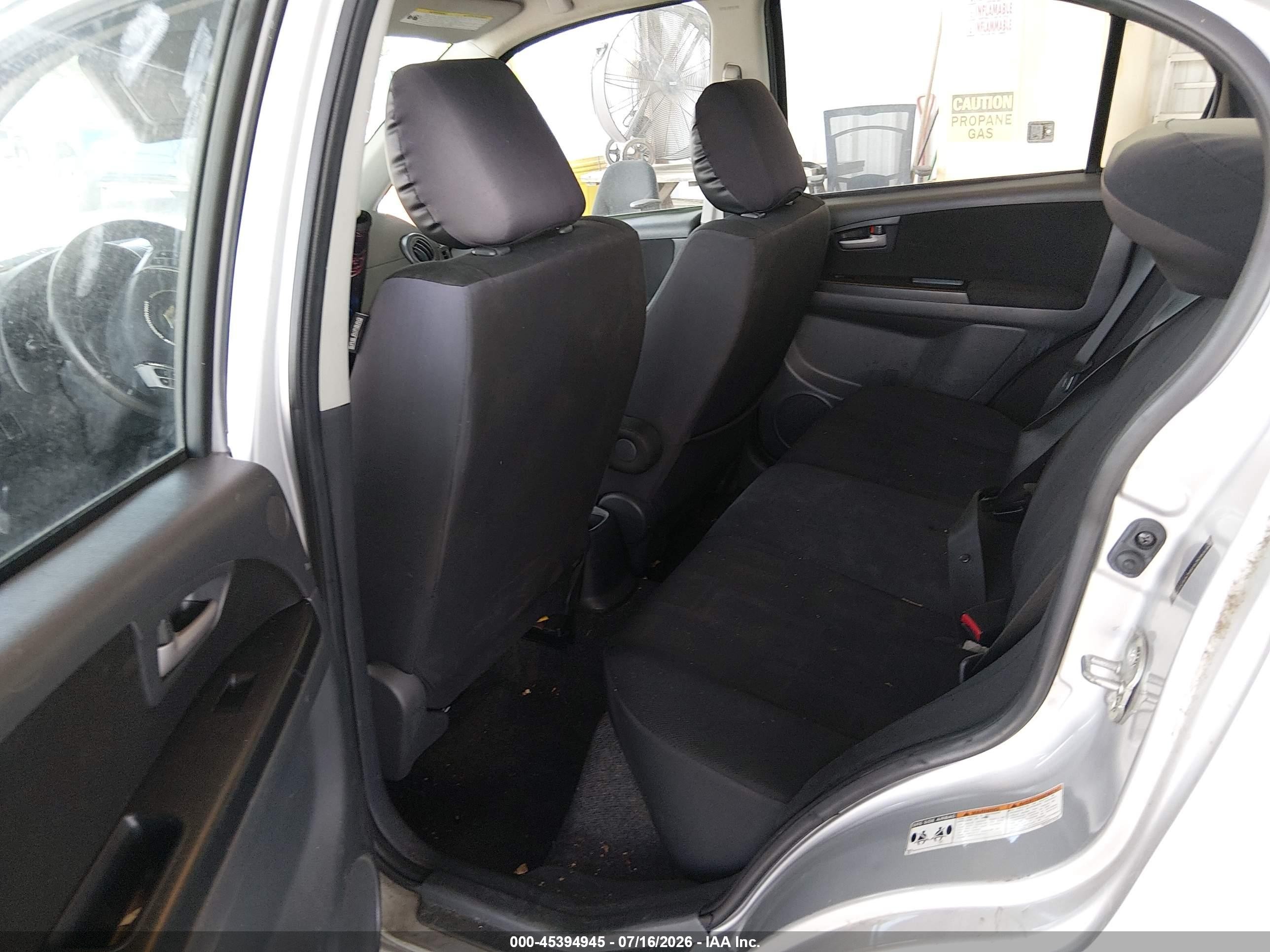 2012 Suzuki Sx4 Le/le Popular Gray vin: JS2YC5A34C6305590