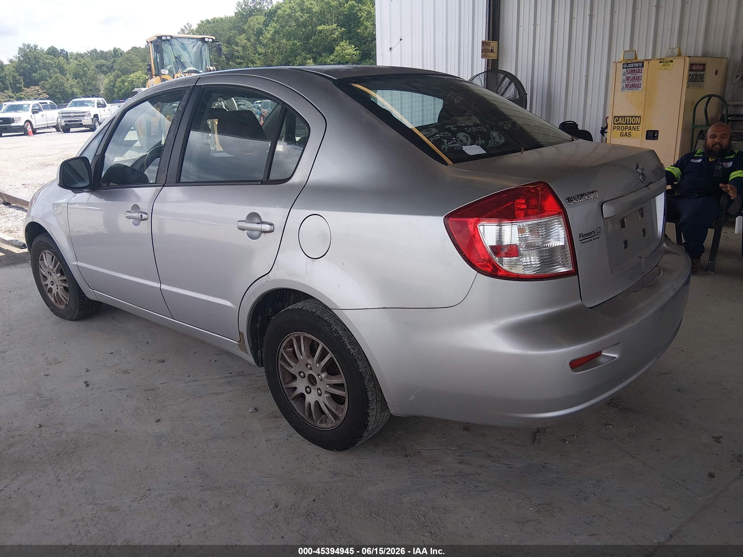 2012 Suzuki Sx4 Le/le Popular Gray vin: JS2YC5A34C6305590