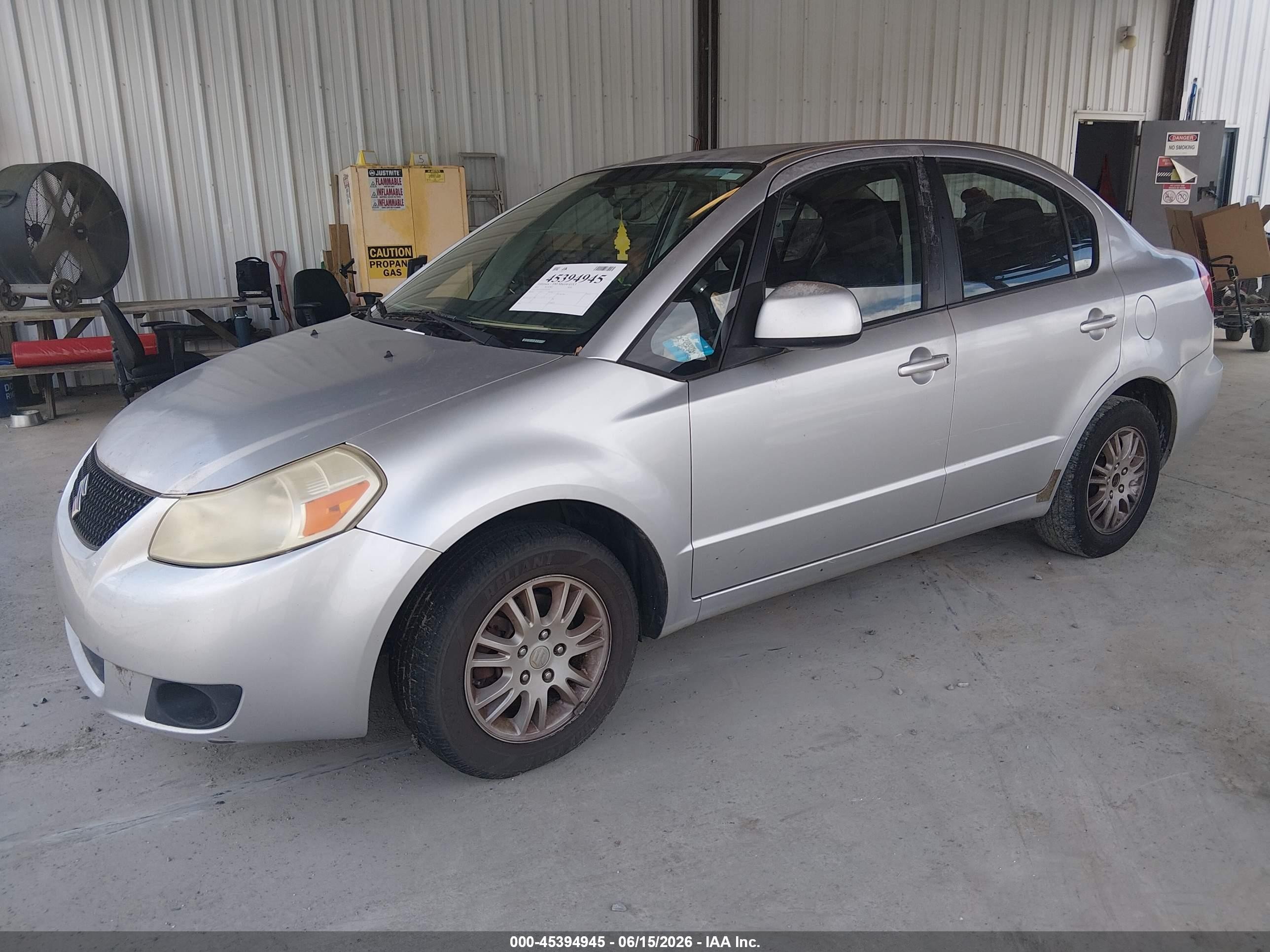 2012 Suzuki Sx4 Le/le Popular Gray vin: JS2YC5A34C6305590