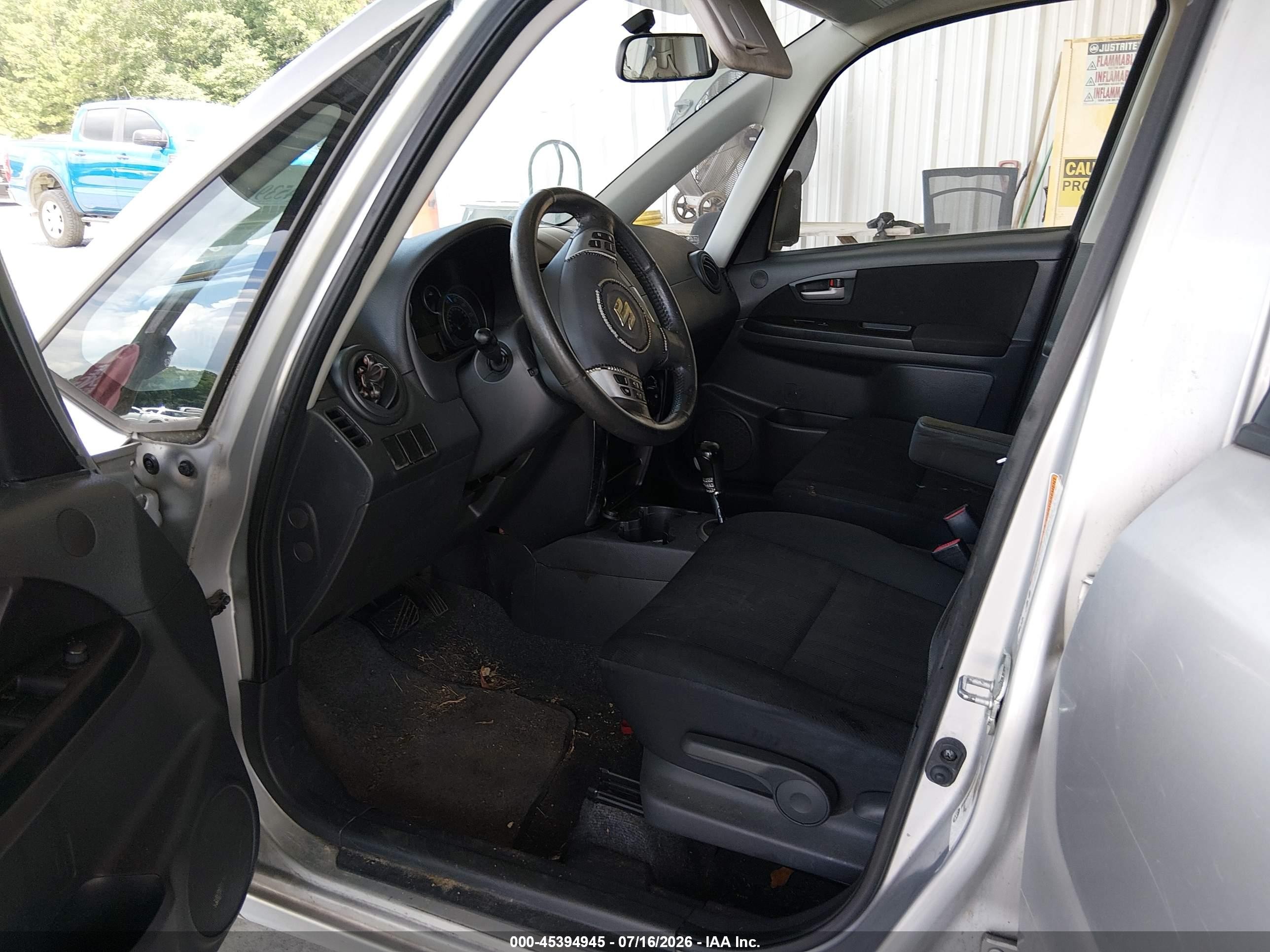 2012 Suzuki Sx4 Le/le Popular Gray vin: JS2YC5A34C6305590
