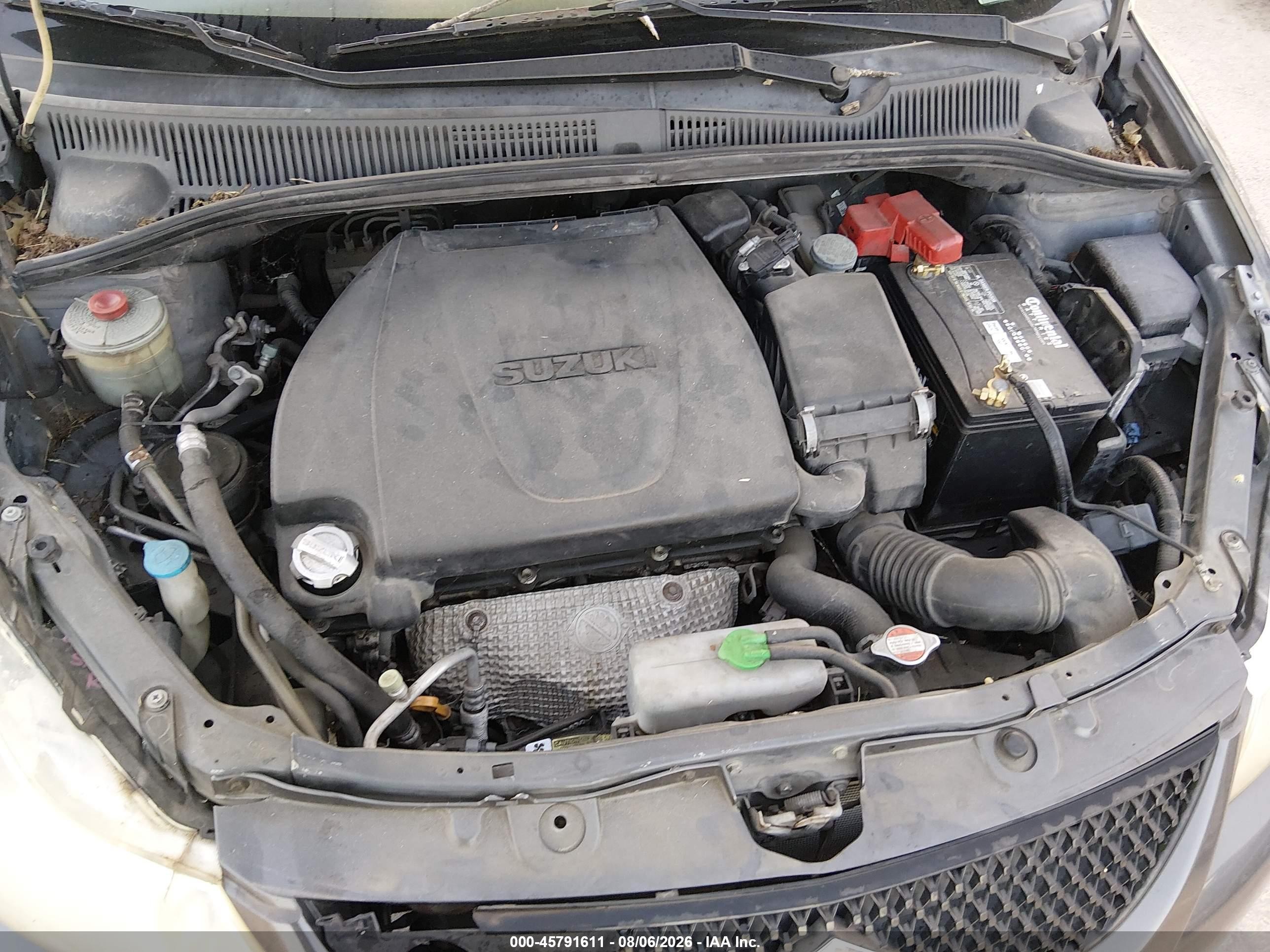 2012 Suzuki Sx4 Le/le Popular Gray vin: JS2YC5A38C6302501