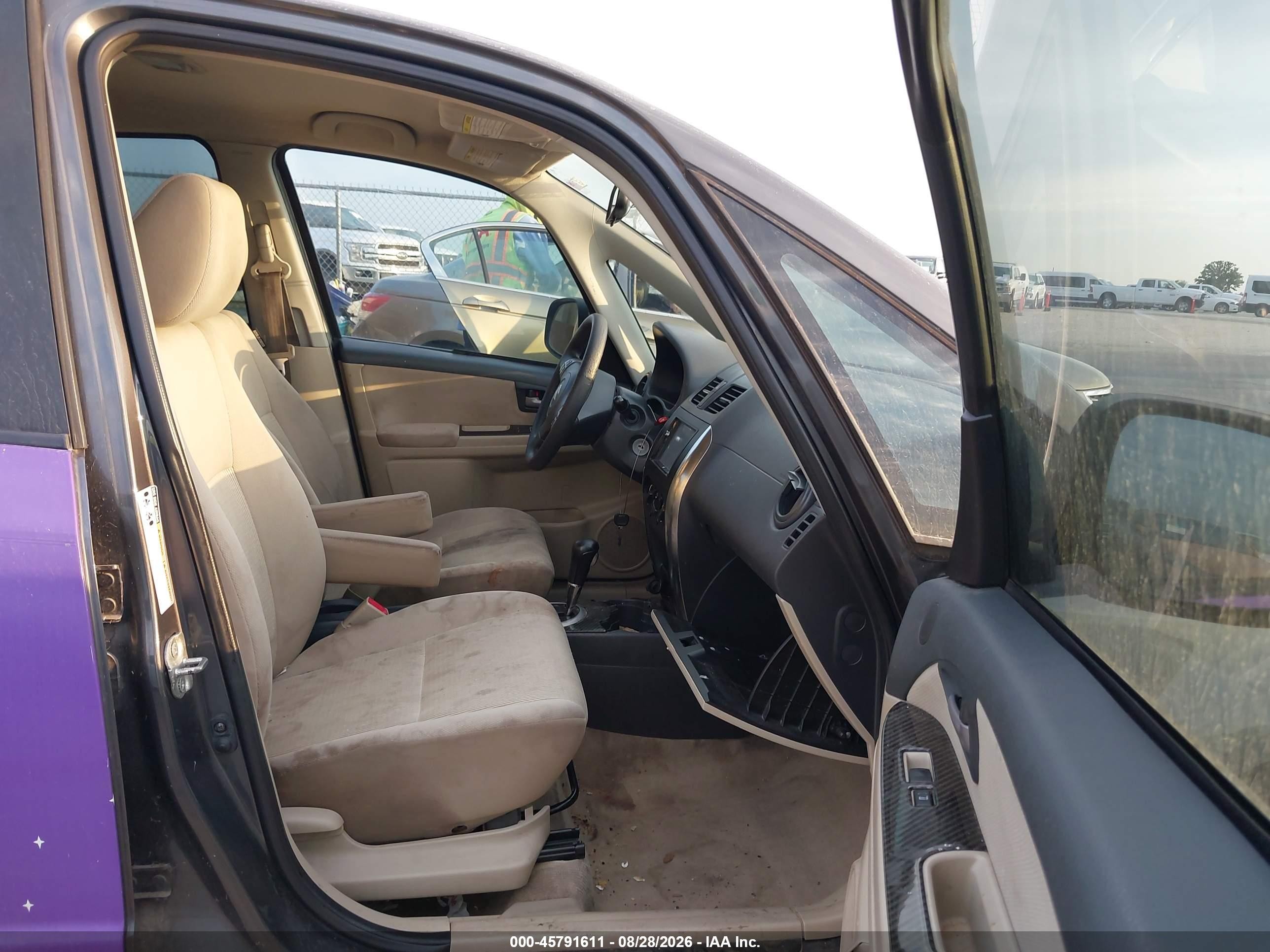 2012 Suzuki Sx4 Le/le Popular Gray vin: JS2YC5A38C6302501