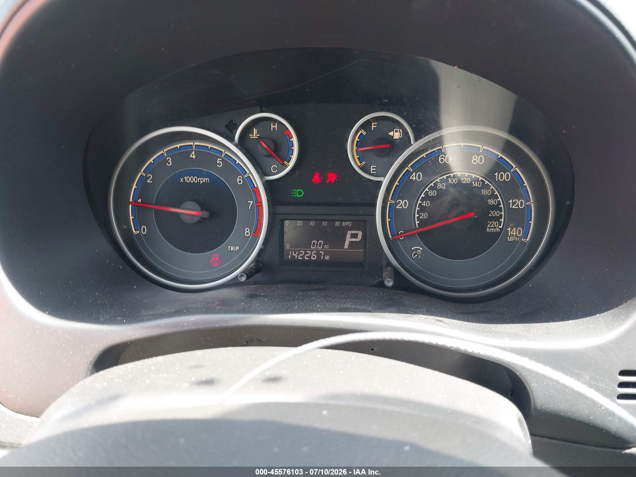 2012 Suzuki Sx4 Le/le Popular Красный vin: JS2YC5A38C6303941