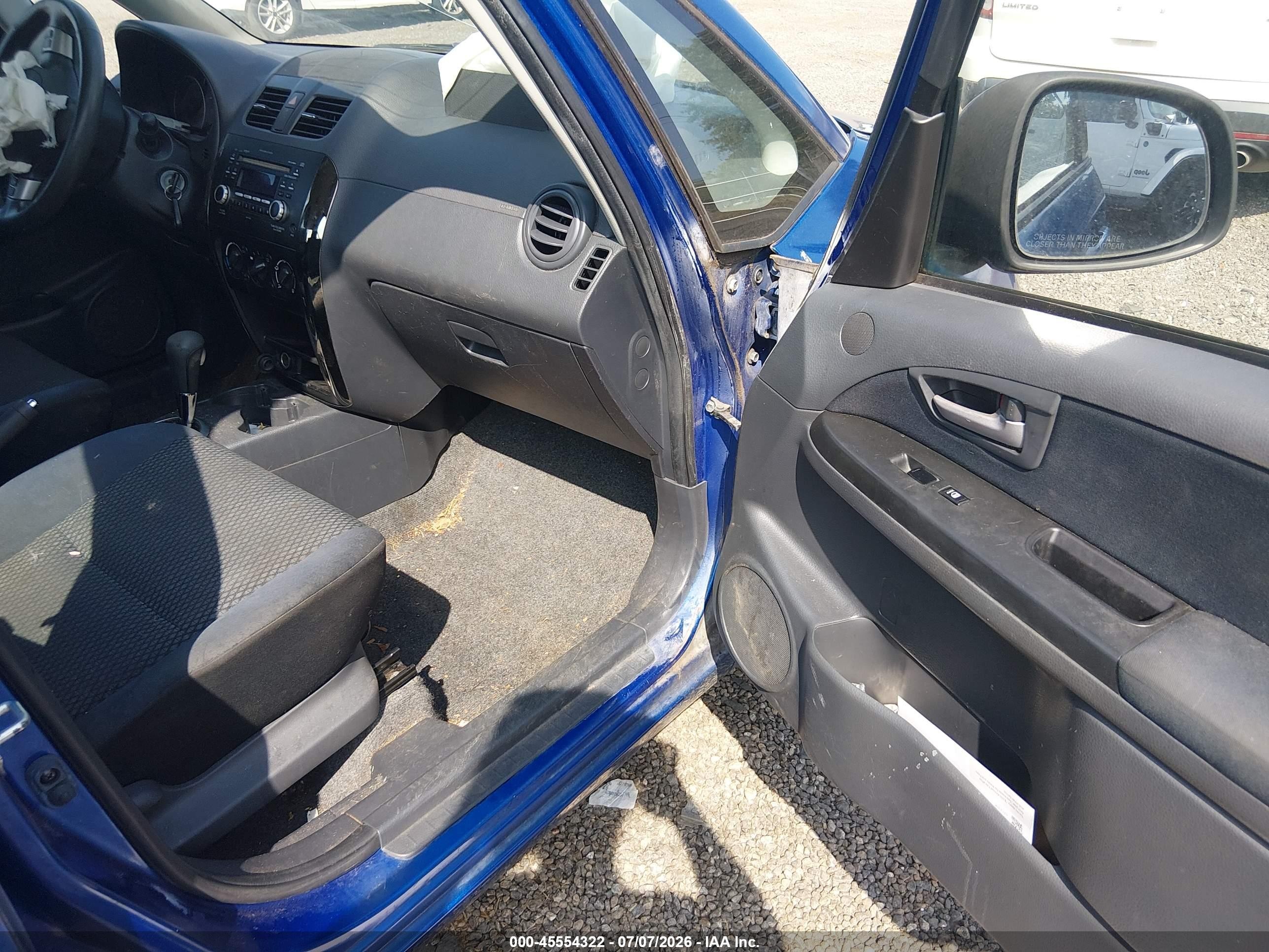 2013 Suzuki Sx4 Le/le Popular Blue vin: JS2YC5A39D6101157