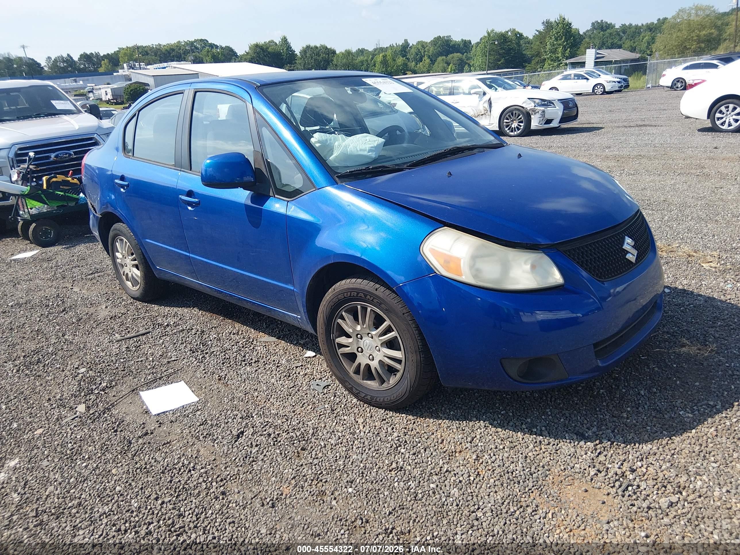 2013 Suzuki Sx4 Le/le Popular Blue vin: JS2YC5A39D6101157