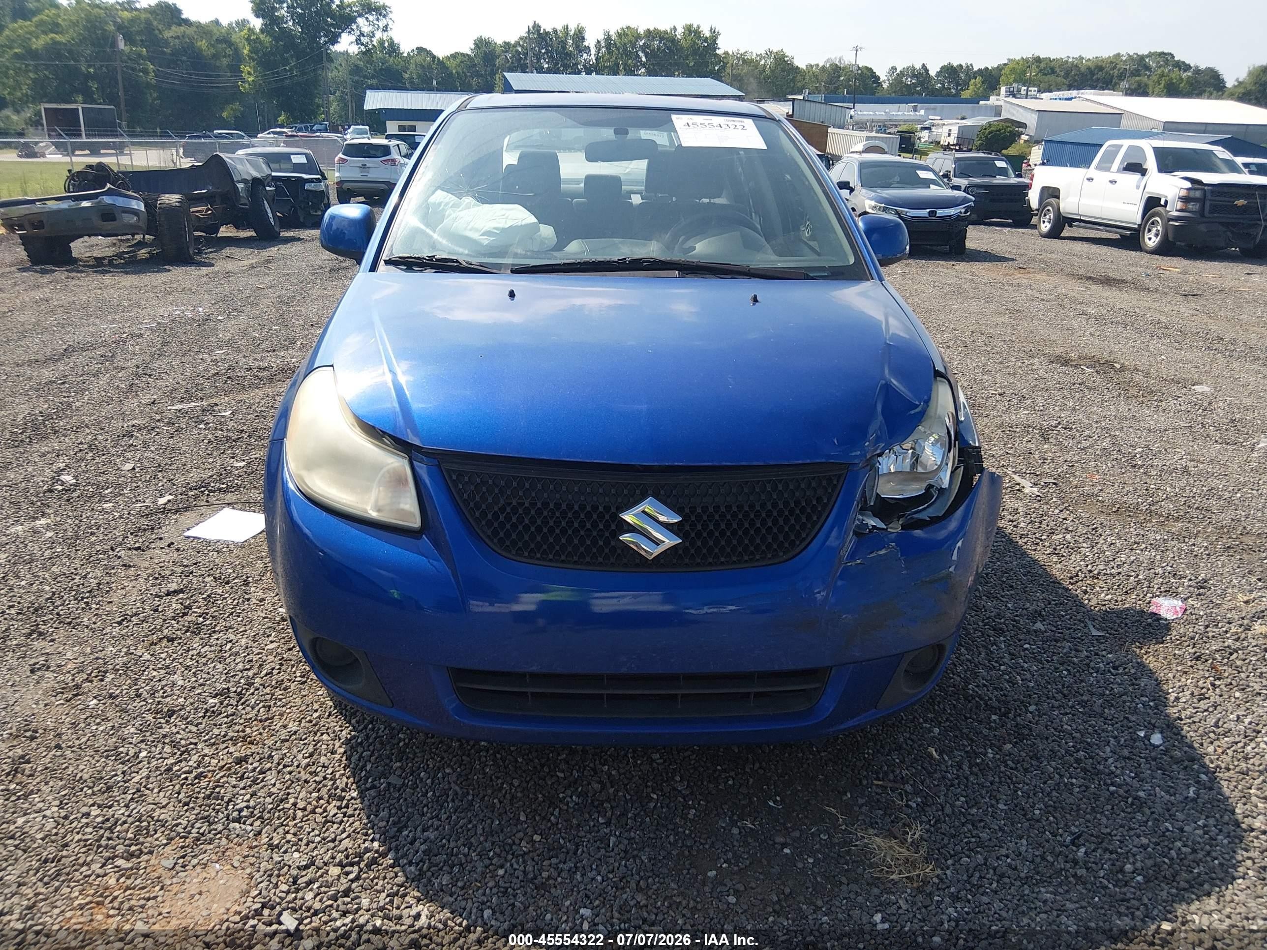 2013 Suzuki Sx4 Le/le Popular Blue vin: JS2YC5A39D6101157