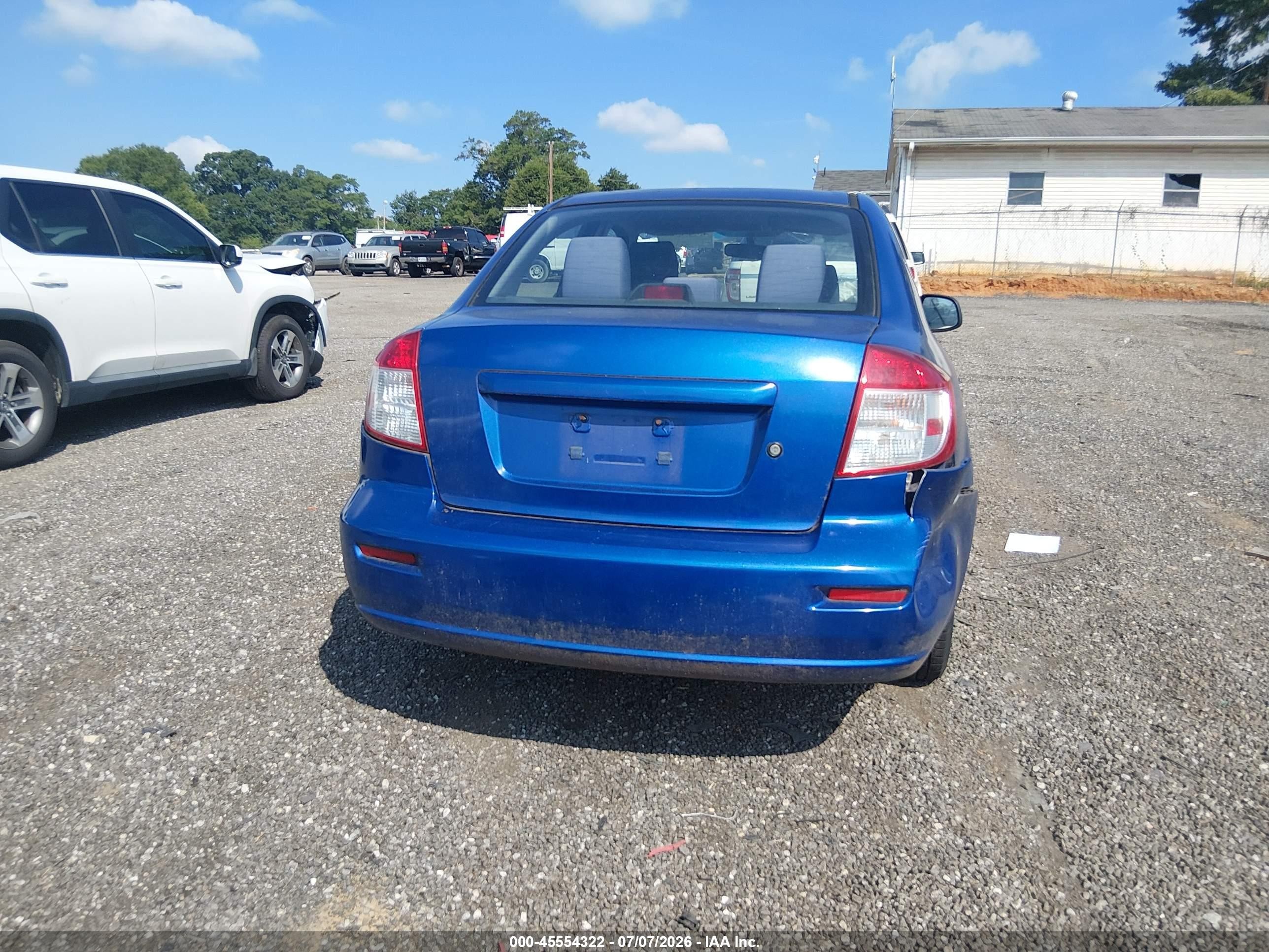 2013 Suzuki Sx4 Le/le Popular Blue vin: JS2YC5A39D6101157