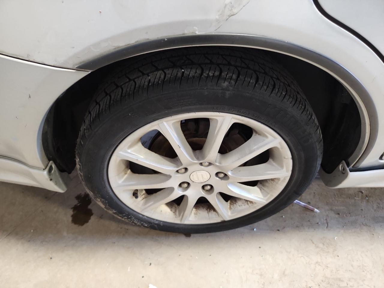 2011 Suzuki Sx4 Sport Silver vin: JS2YC5A42B6300458 Damage: Right Rear Wheel, Curb Rash, 1/2 To 1 Inch