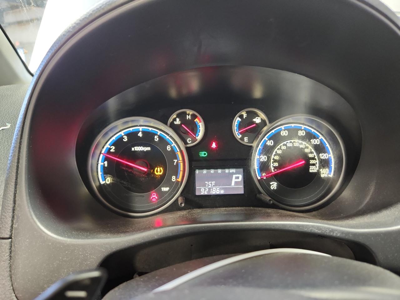 2011 Suzuki Sx4 Sport Silver vin: JS2YC5A42B6300458 Damage: Warning - Tire Pressure, On, Unacceptable