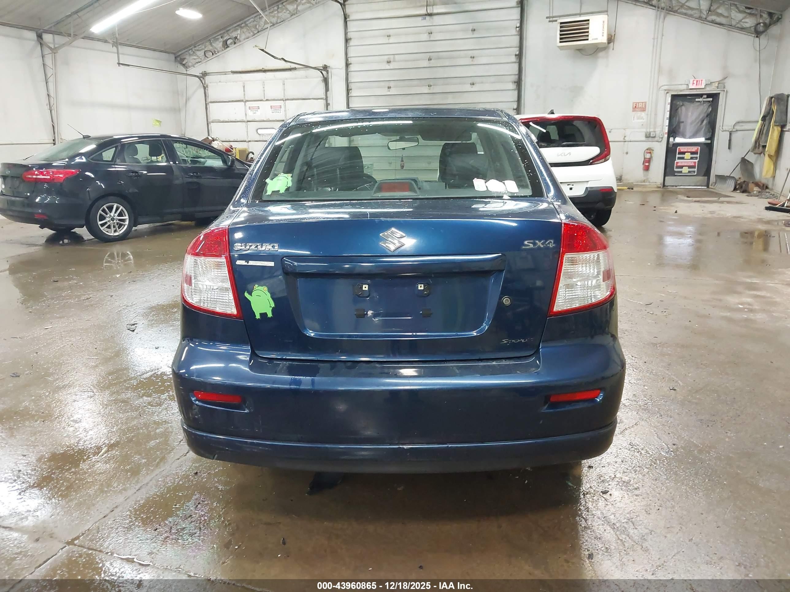 2010 Suzuki Sx4 Sport S/sport Se Blue vin: JS2YC5A48A6310202