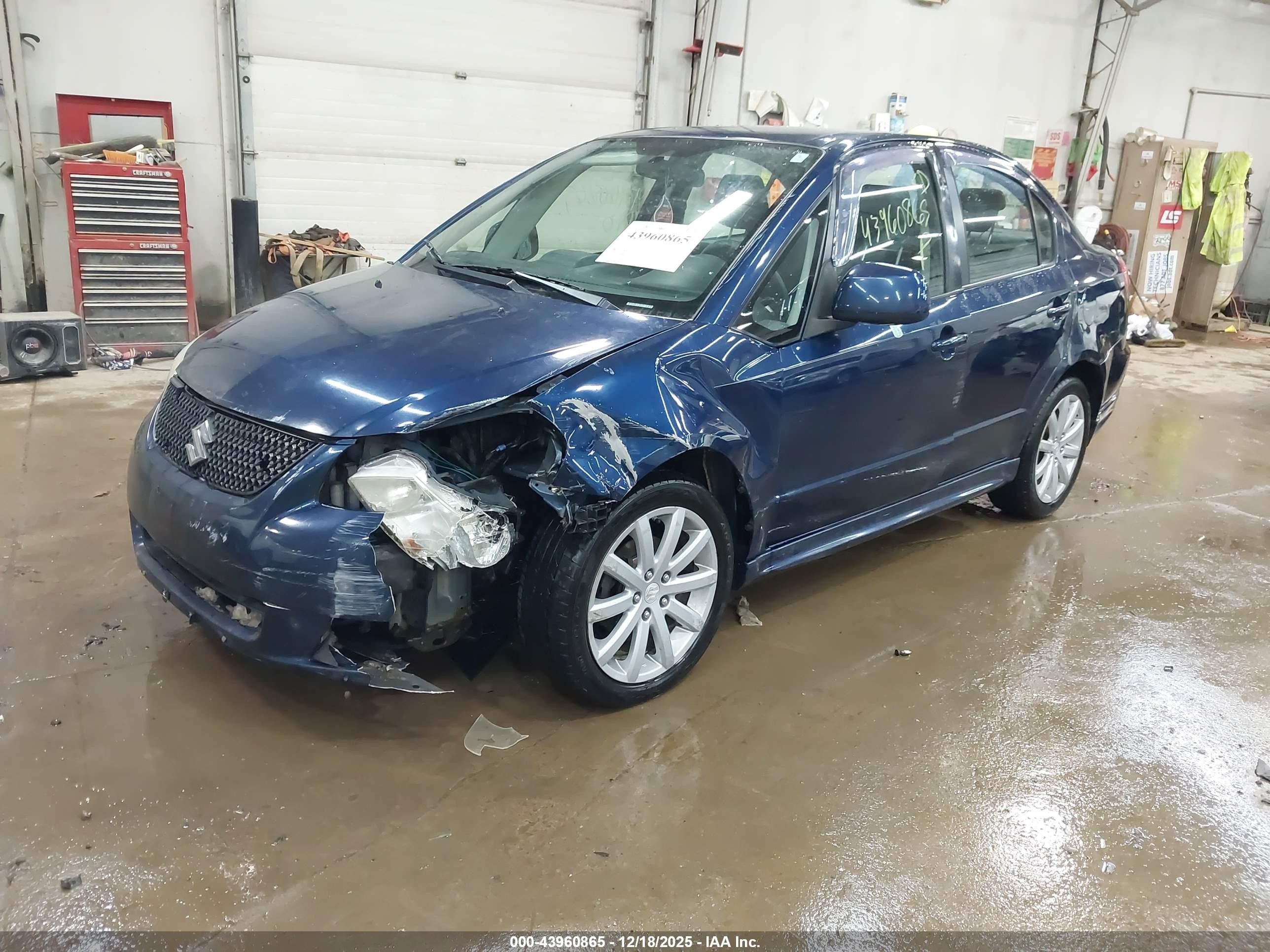 2010 Suzuki Sx4 Sport S/sport Se Blue vin: JS2YC5A48A6310202