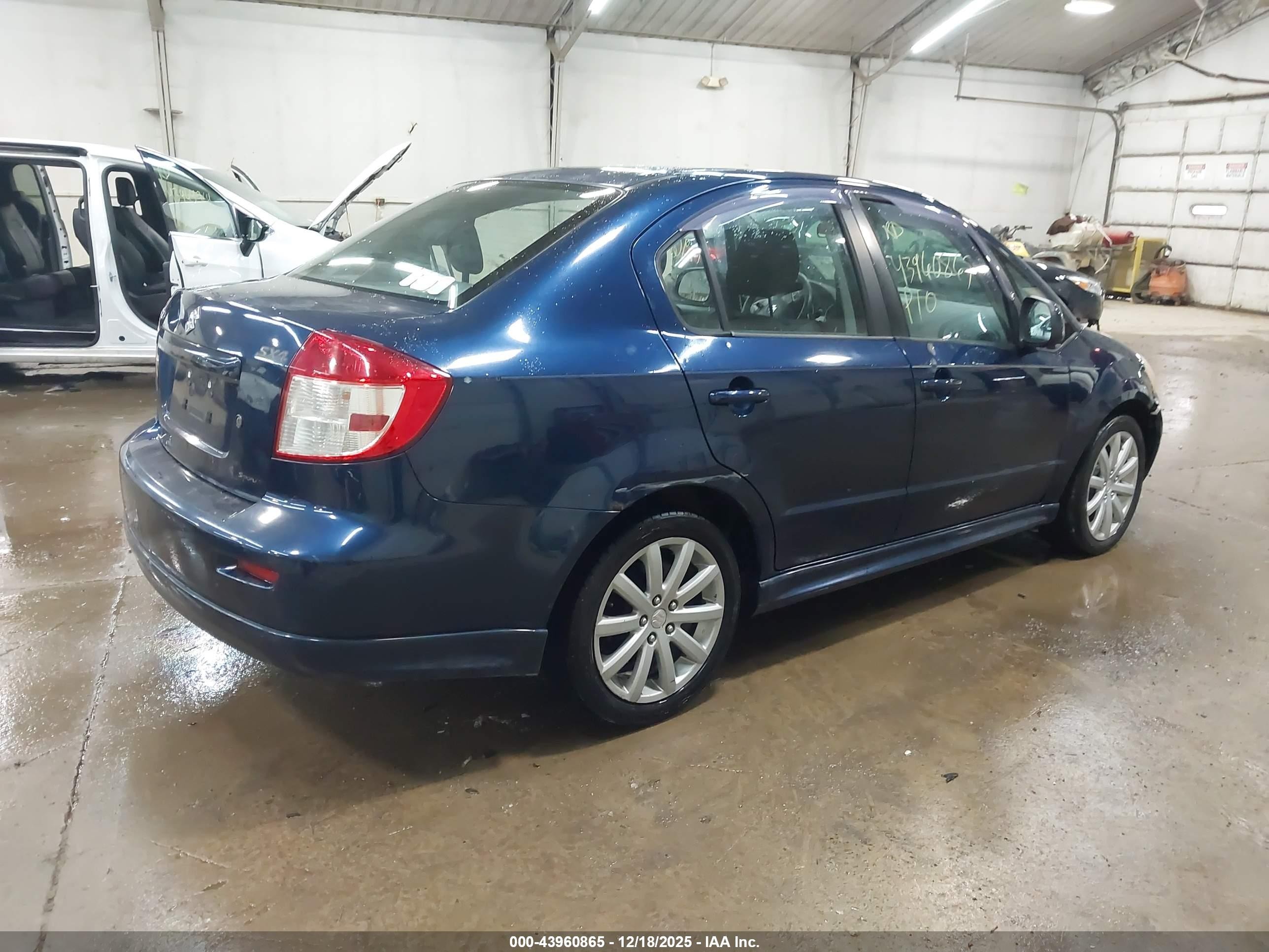 2010 Suzuki Sx4 Sport S/sport Se Blue vin: JS2YC5A48A6310202