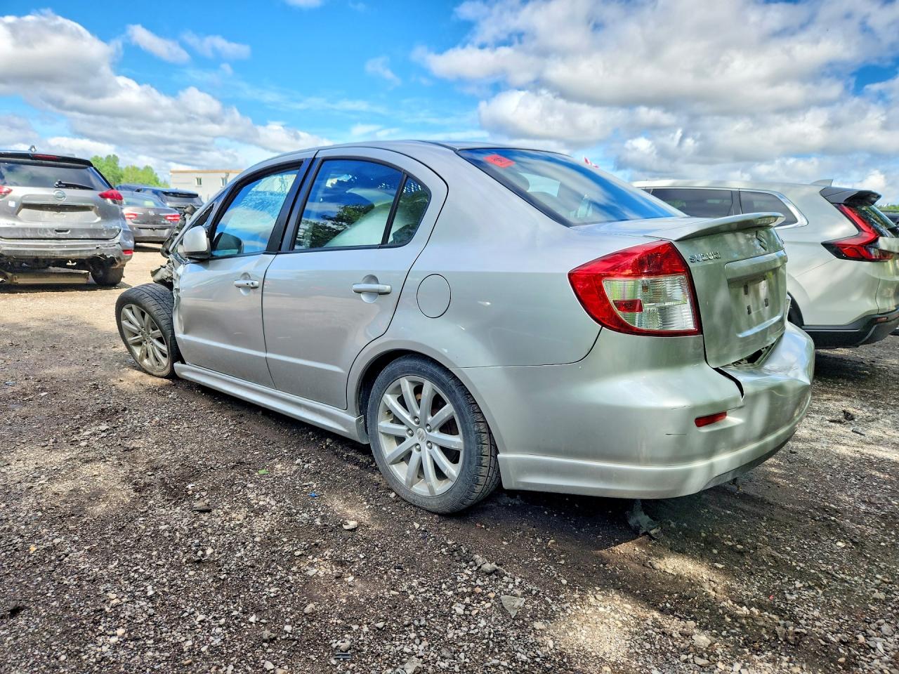 2010 Suzuki Sx4 Sport Silver vin: JS2YC5A91A6300039