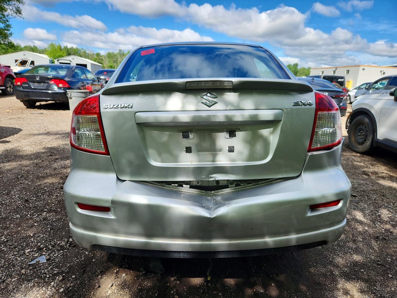 2010 Suzuki Sx4 Sport Silver vin: JS2YC5A91A6300039