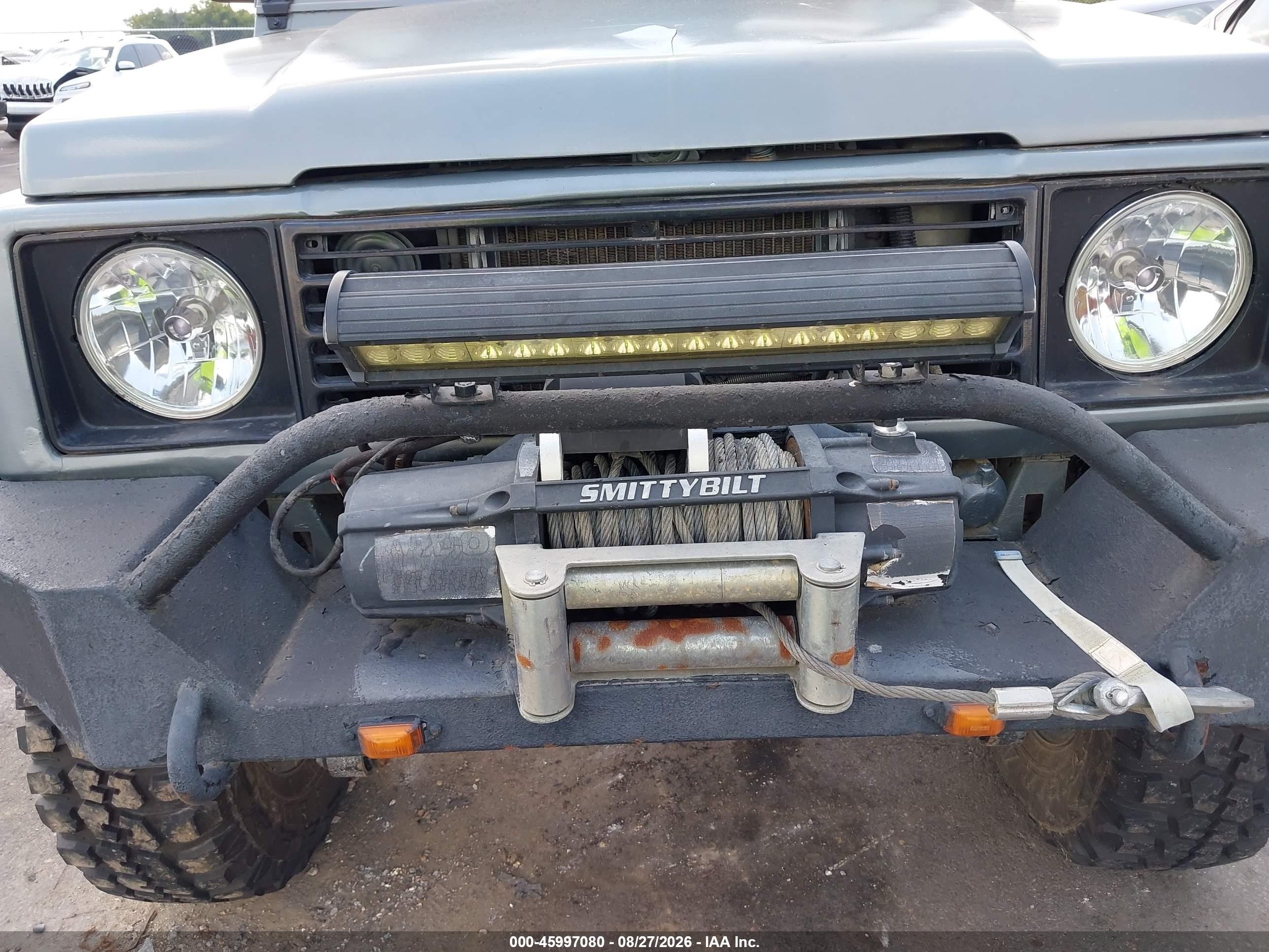 1988 Suzuki Samurai   Gray vin: JS3JC51C2J4208961