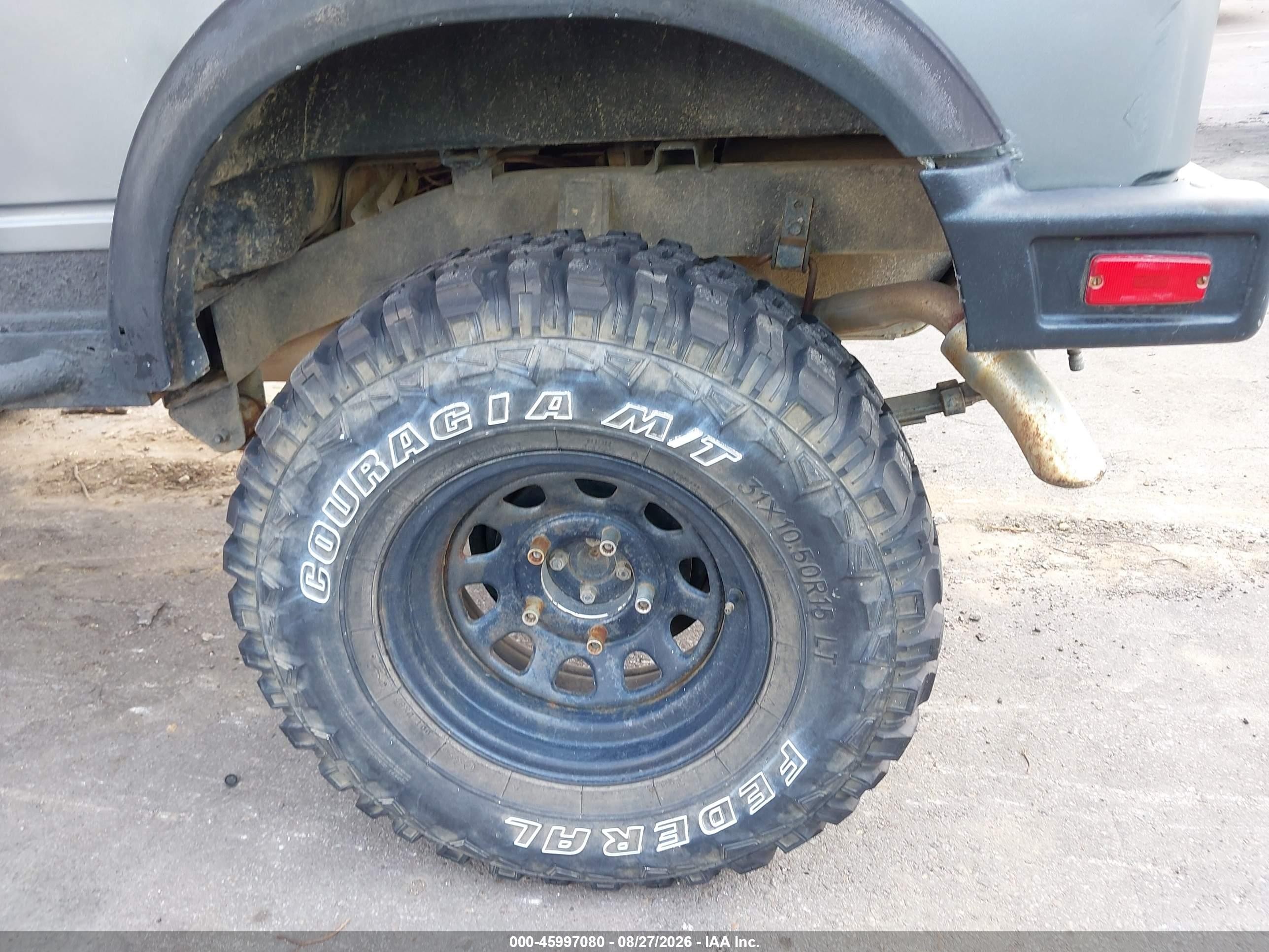 1988 Suzuki Samurai   Gray vin: JS3JC51C2J4208961