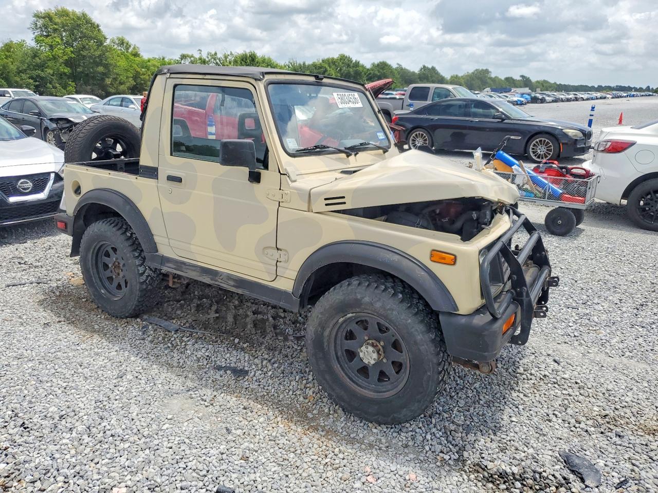 1987 Suzuki Samurai Tan vin: JS3JC51C9H4194227