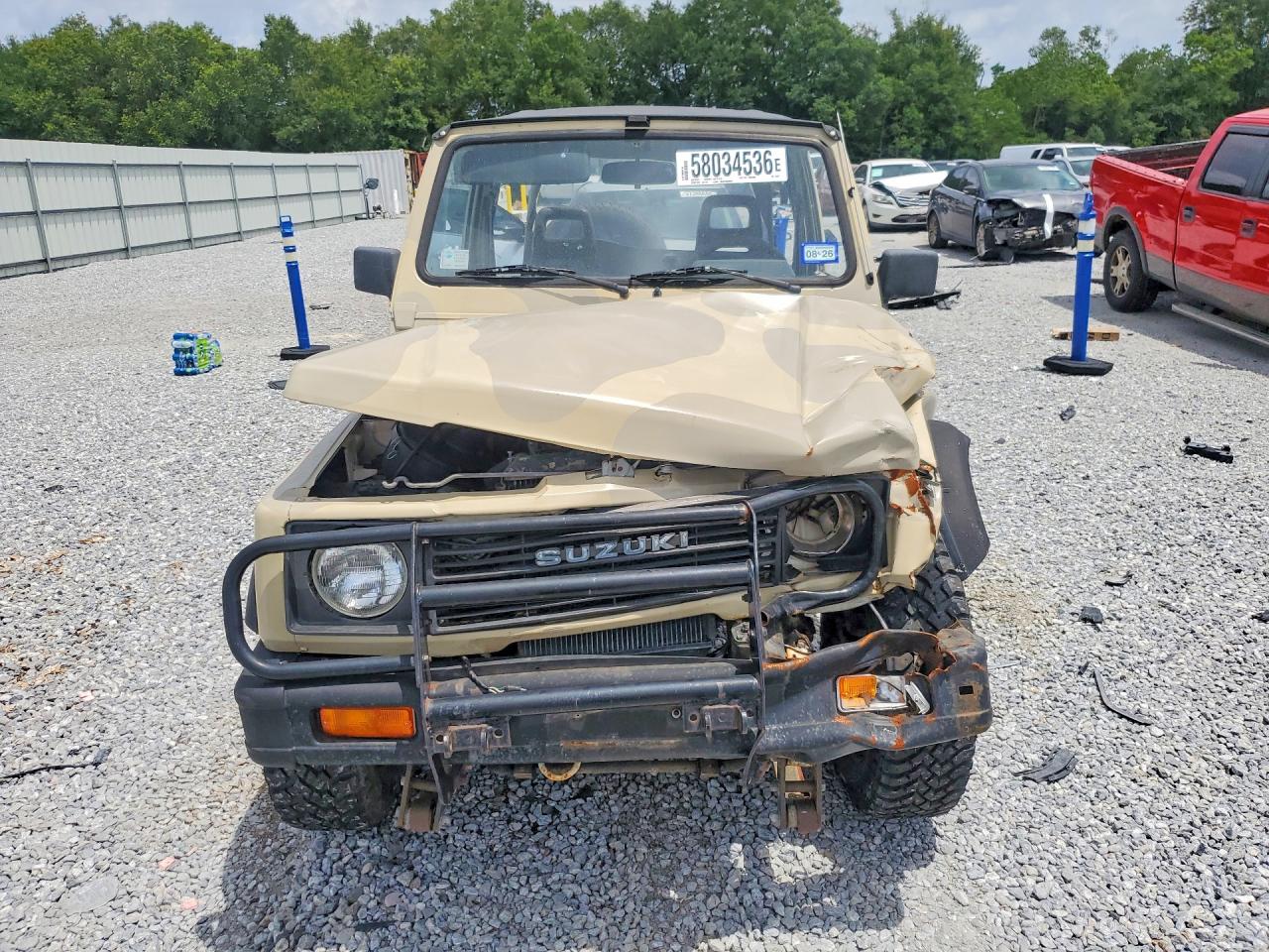 1987 Suzuki Samurai Tan vin: JS3JC51C9H4194227
